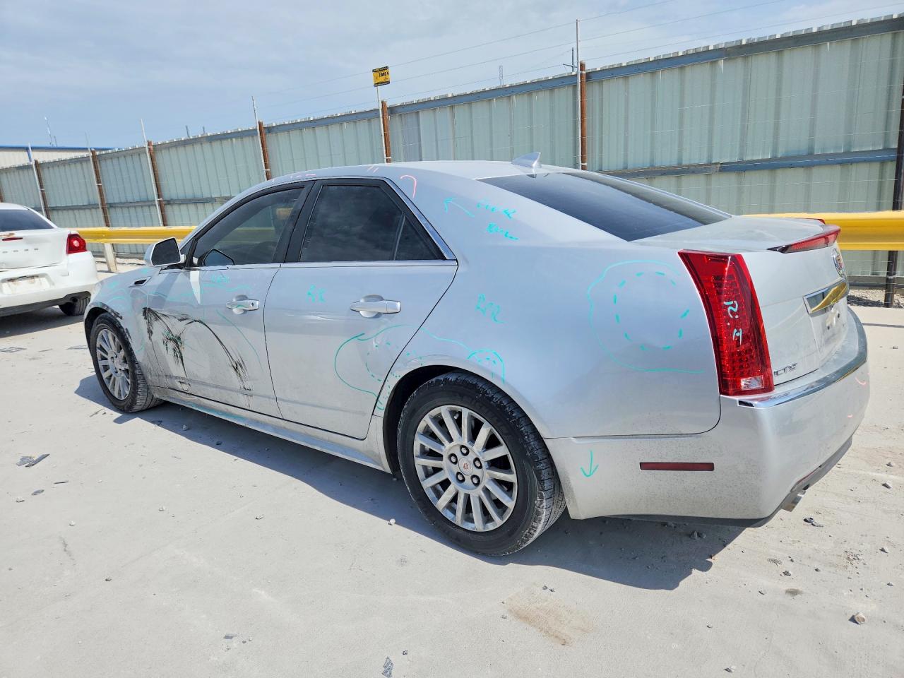 2011 Cadillac Cts Luxury Collection Серебряный vin: 1G6DE5EYXB0163033