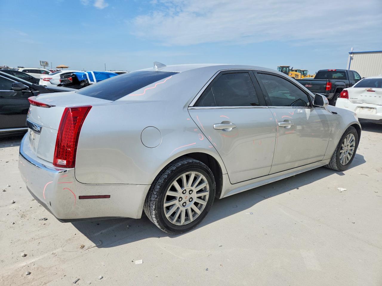2011 Cadillac Cts Luxury Collection Серебряный vin: 1G6DE5EYXB0163033