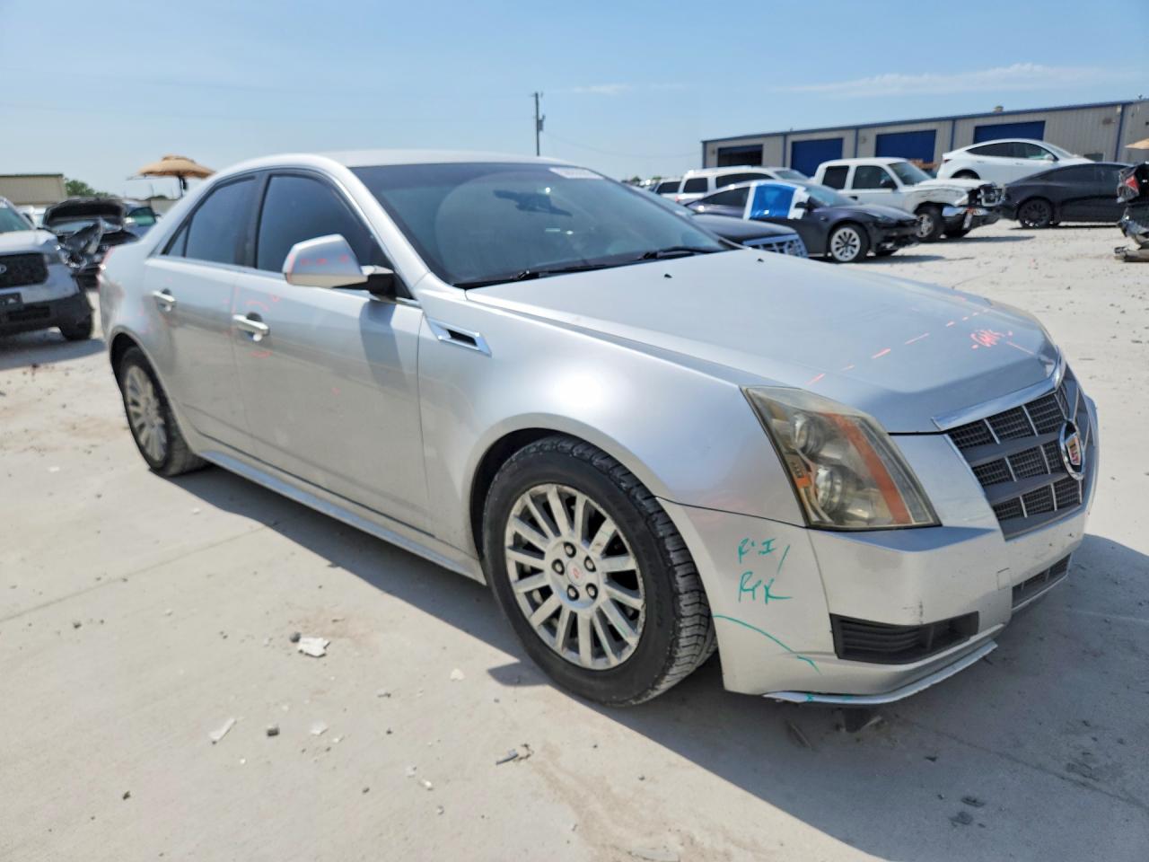 2011 Cadillac Cts Luxury Collection Серебряный vin: 1G6DE5EYXB0163033