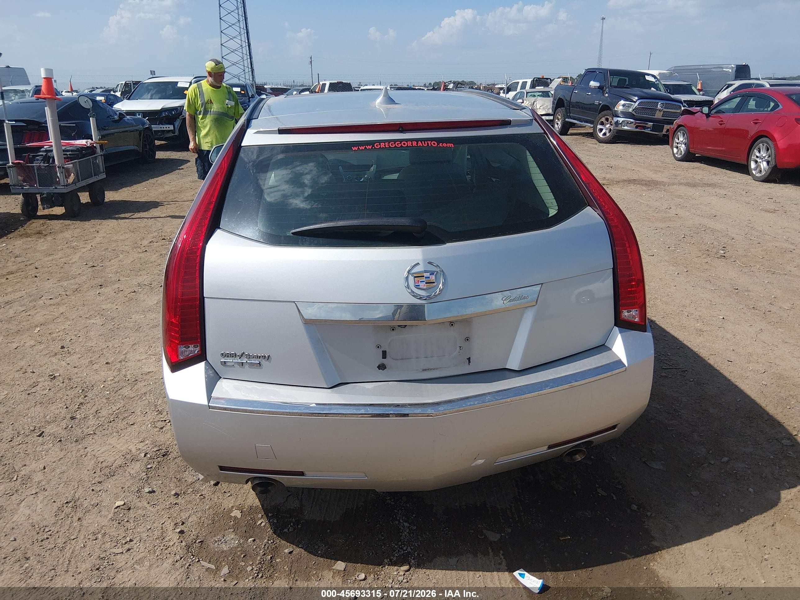 2012 Cadillac Cts Luxury Silver vin: 1G6DE8E5XC0145950
