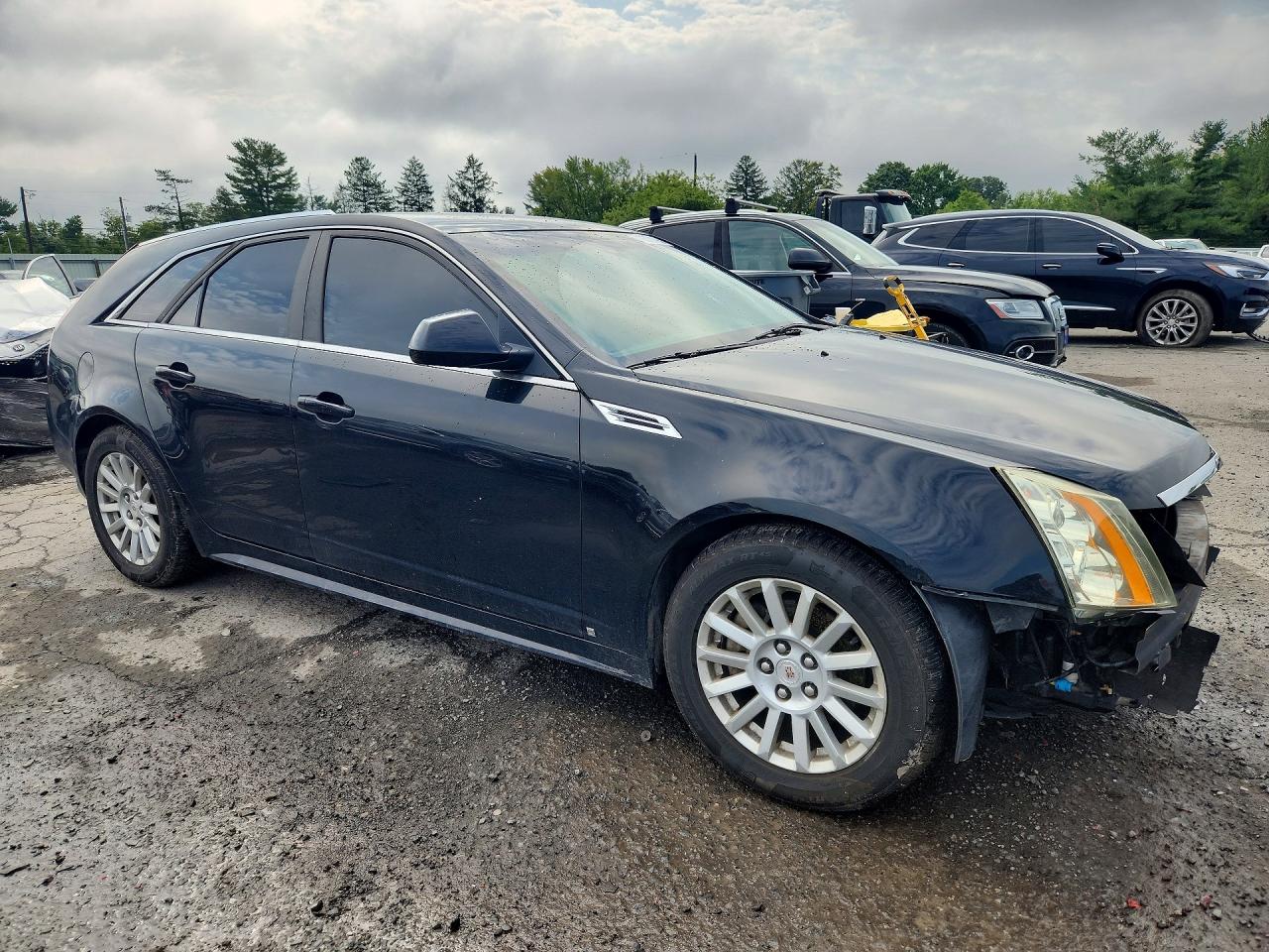 2010 Cadillac Cts Luxury Collection Black vin: 1G6DE8EG2A0100127