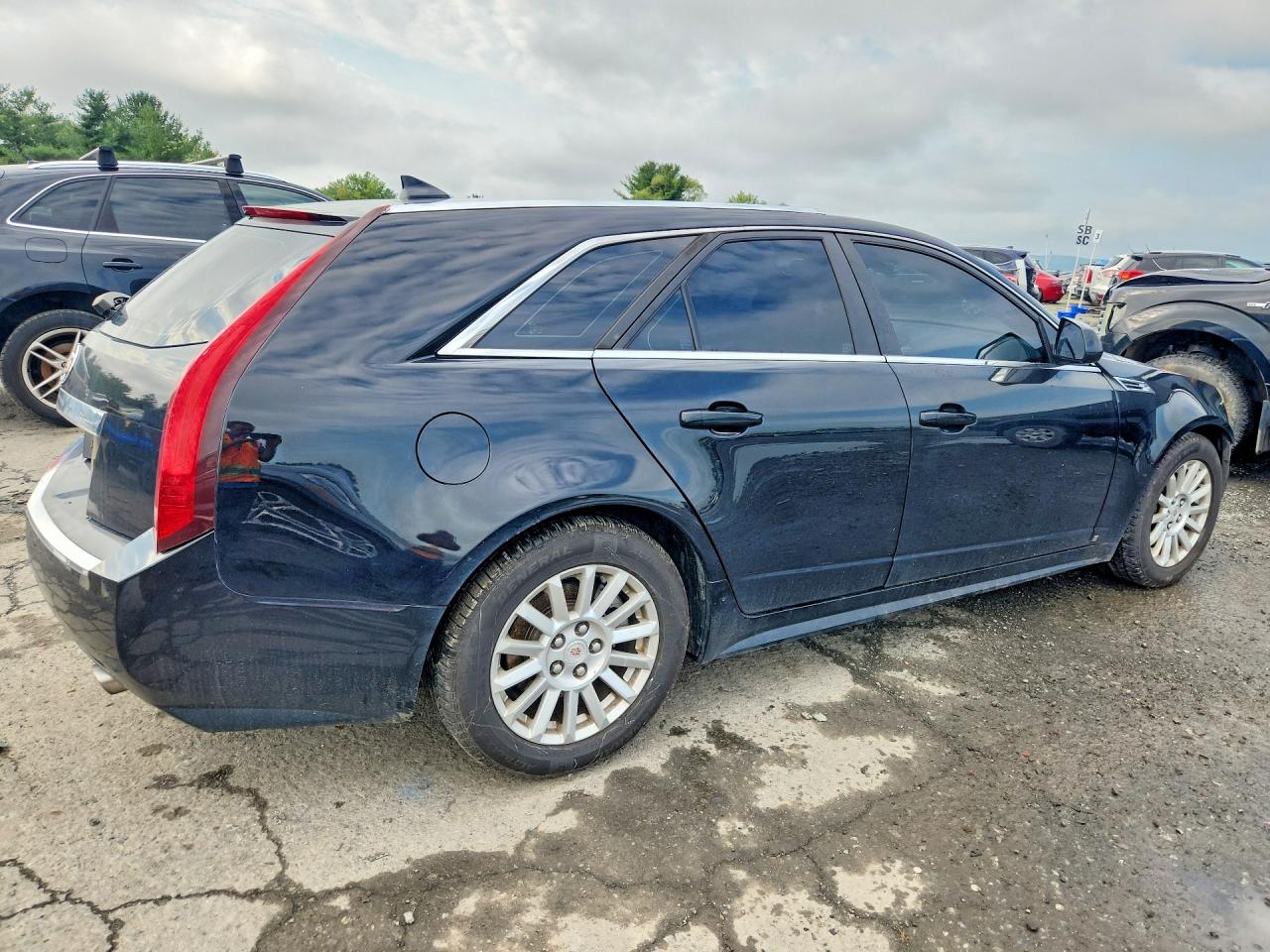 2010 Cadillac Cts Luxury Collection Black vin: 1G6DE8EG2A0100127