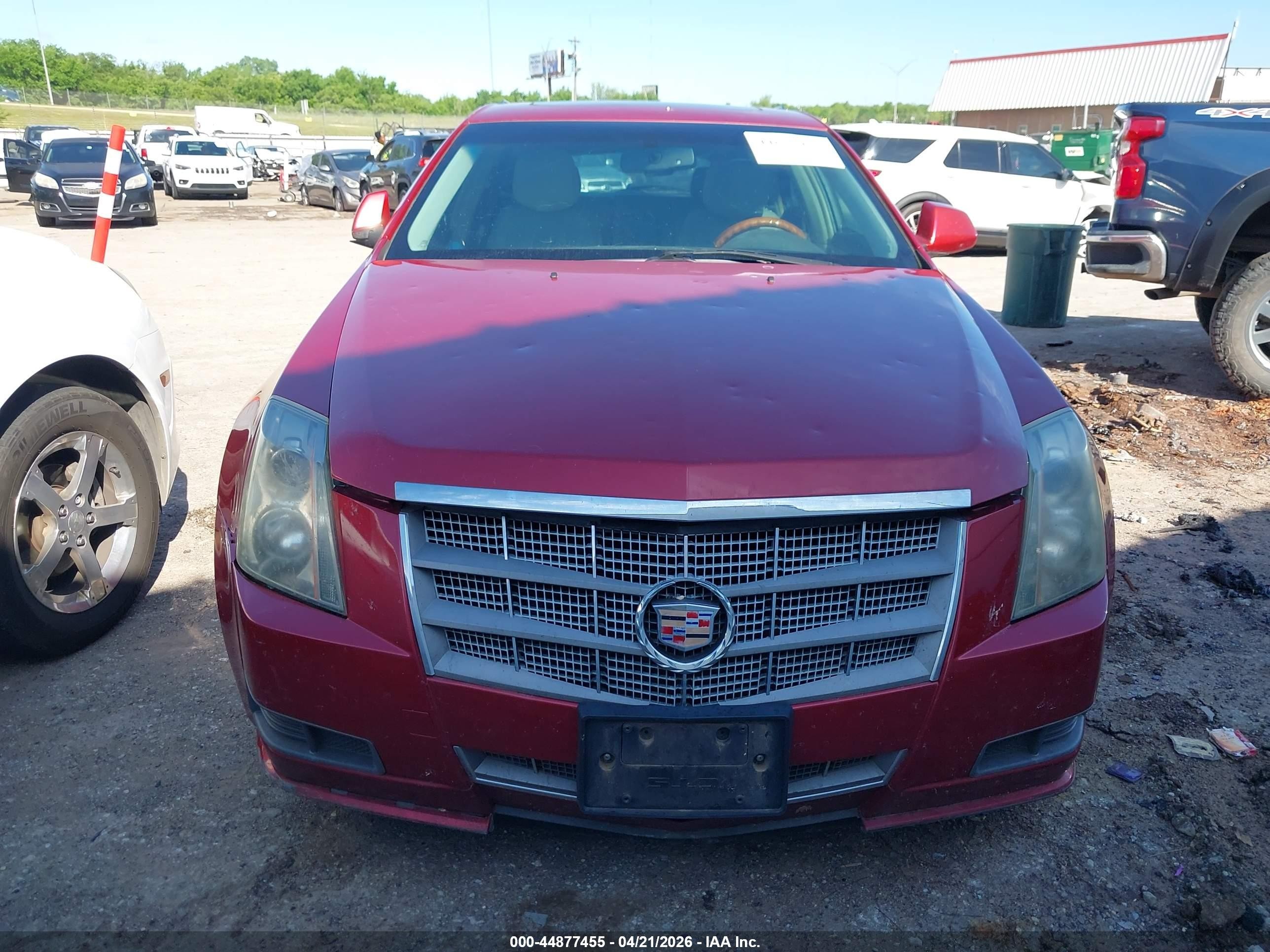 2011 Cadillac Cts Luxury Red vin: 1G6DE8EY1B0107760