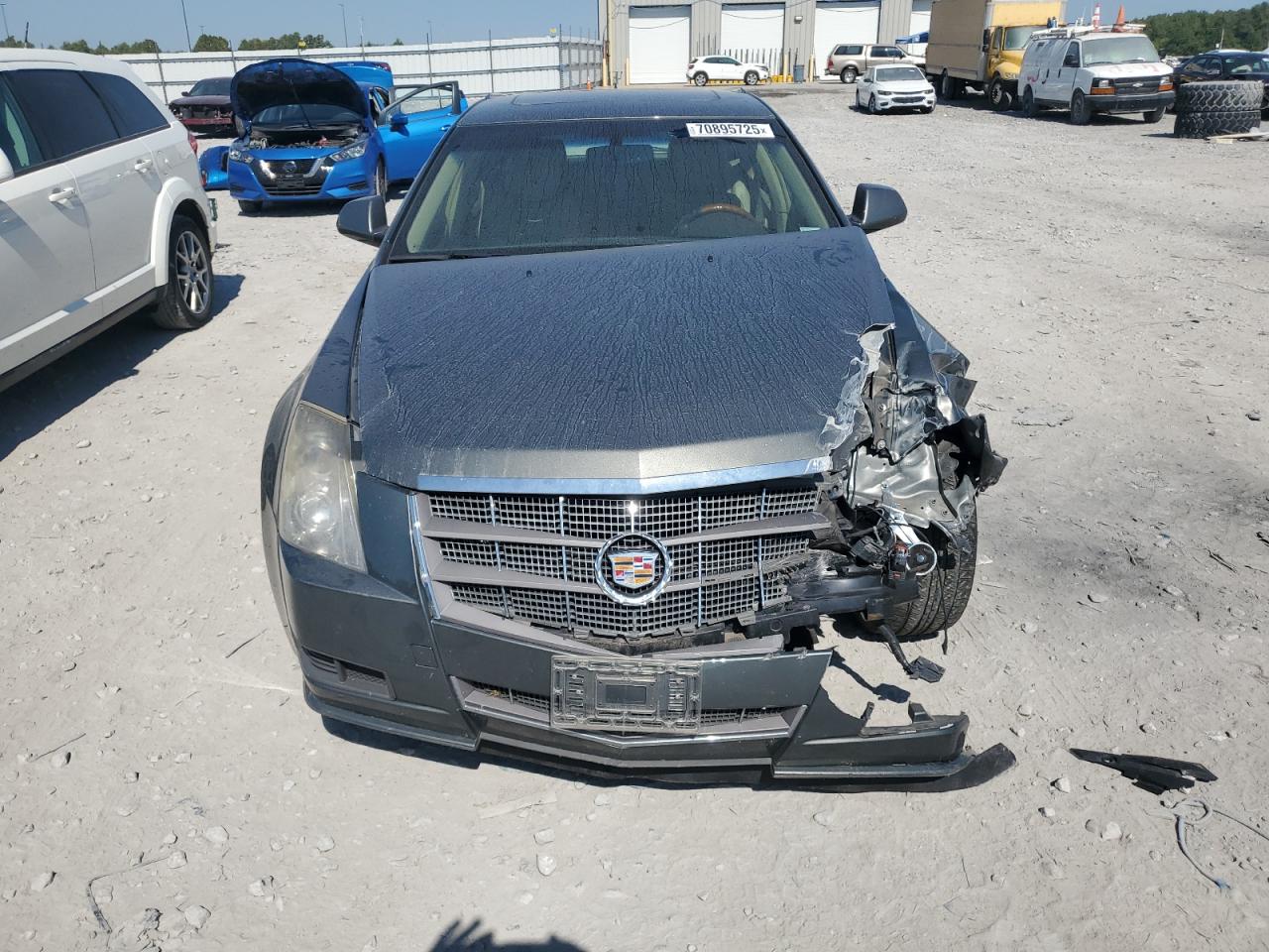 2011 Cadillac Cts Luxury Collection Gray vin: 1G6DE8EY4B0119837