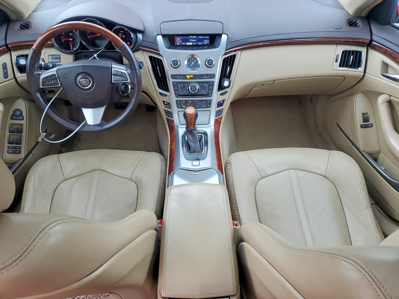 2008 Cadillac Cts Burgundy vin: 1G6DF577080155226