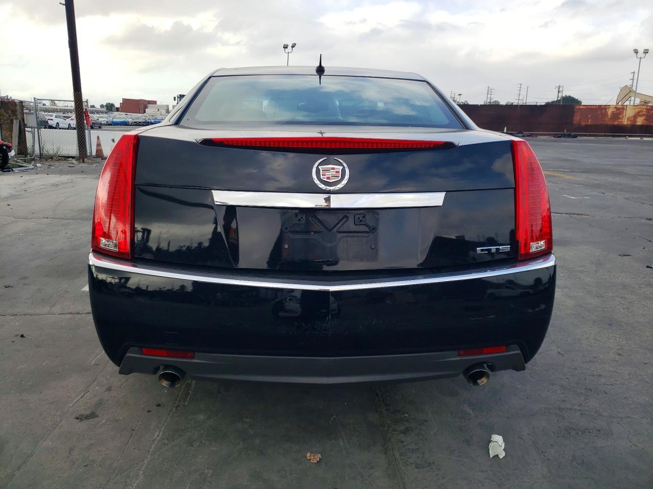 2008 Cadillac Cts Black vin: 1G6DF577080171765