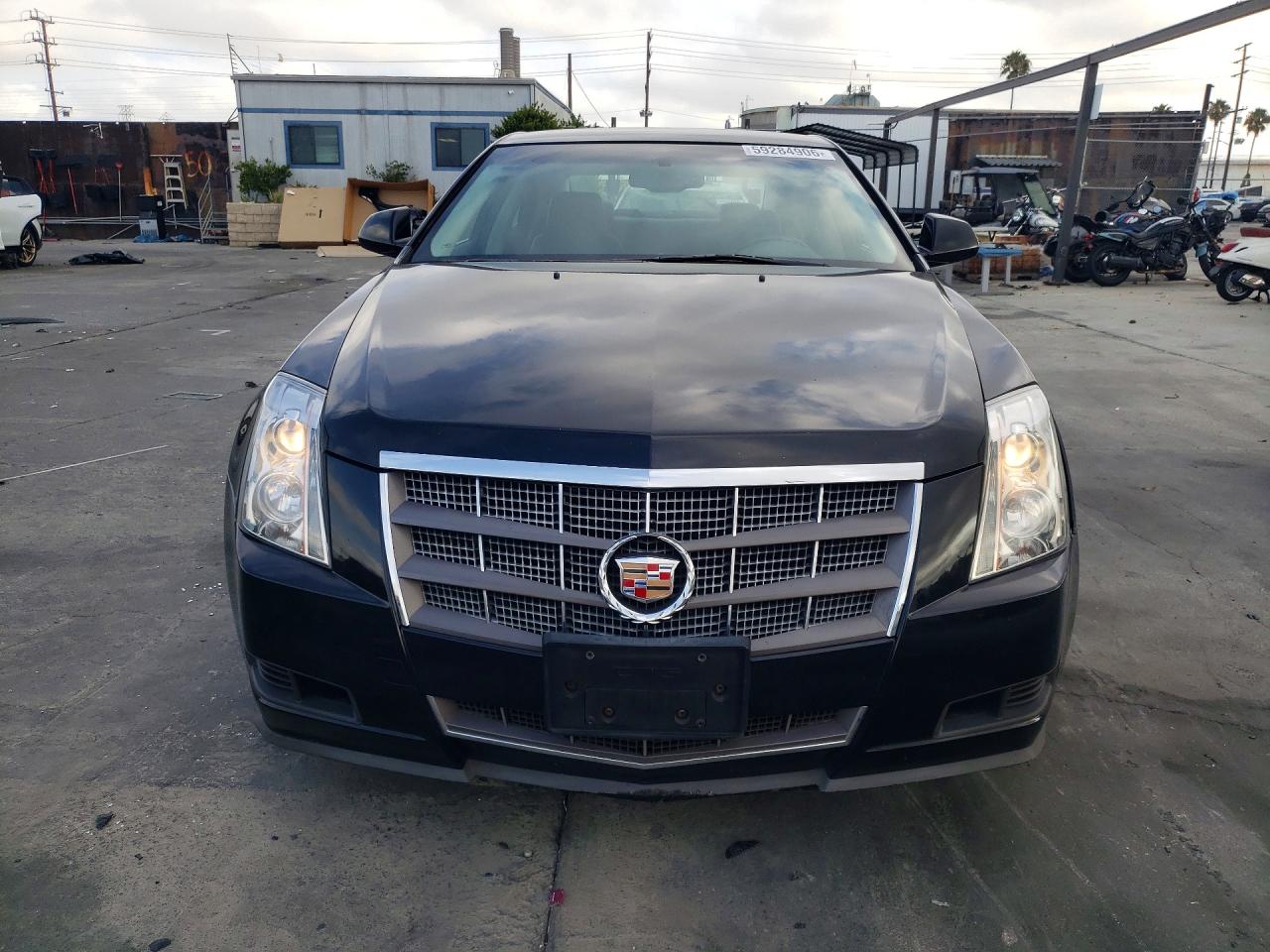 2008 Cadillac Cts Black vin: 1G6DF577080171765