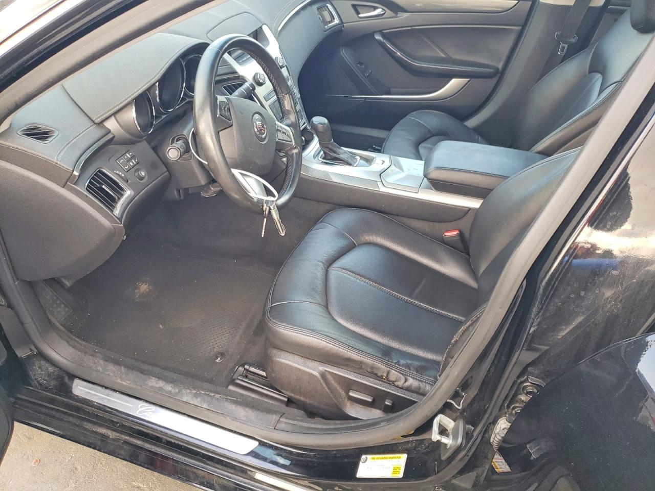 2008 Cadillac Cts Black vin: 1G6DF577080171765