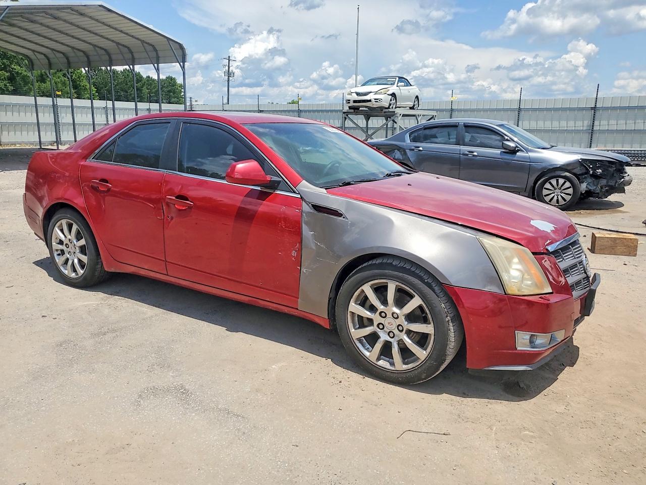 2009 Cadillac Cts Двухцветный vin: 1G6DF577090118310