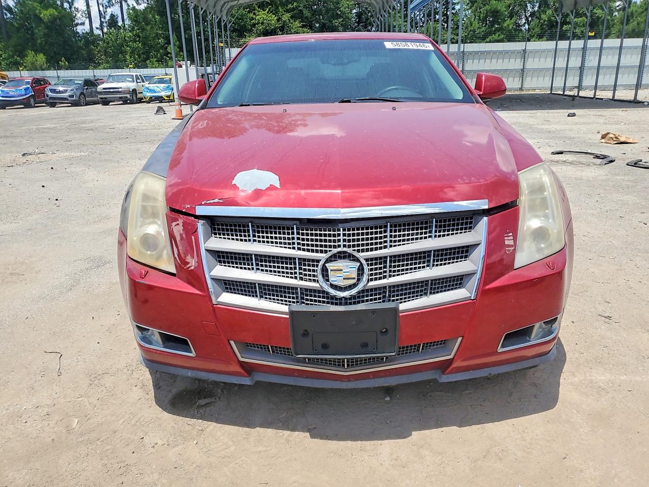 2009 Cadillac Cts Двухцветный vin: 1G6DF577090118310