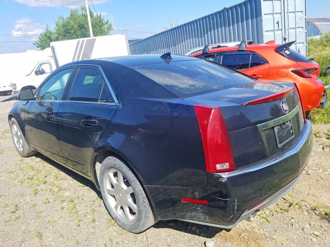 2009 Cadillac Cts Черный vin: 1G6DF577090121109