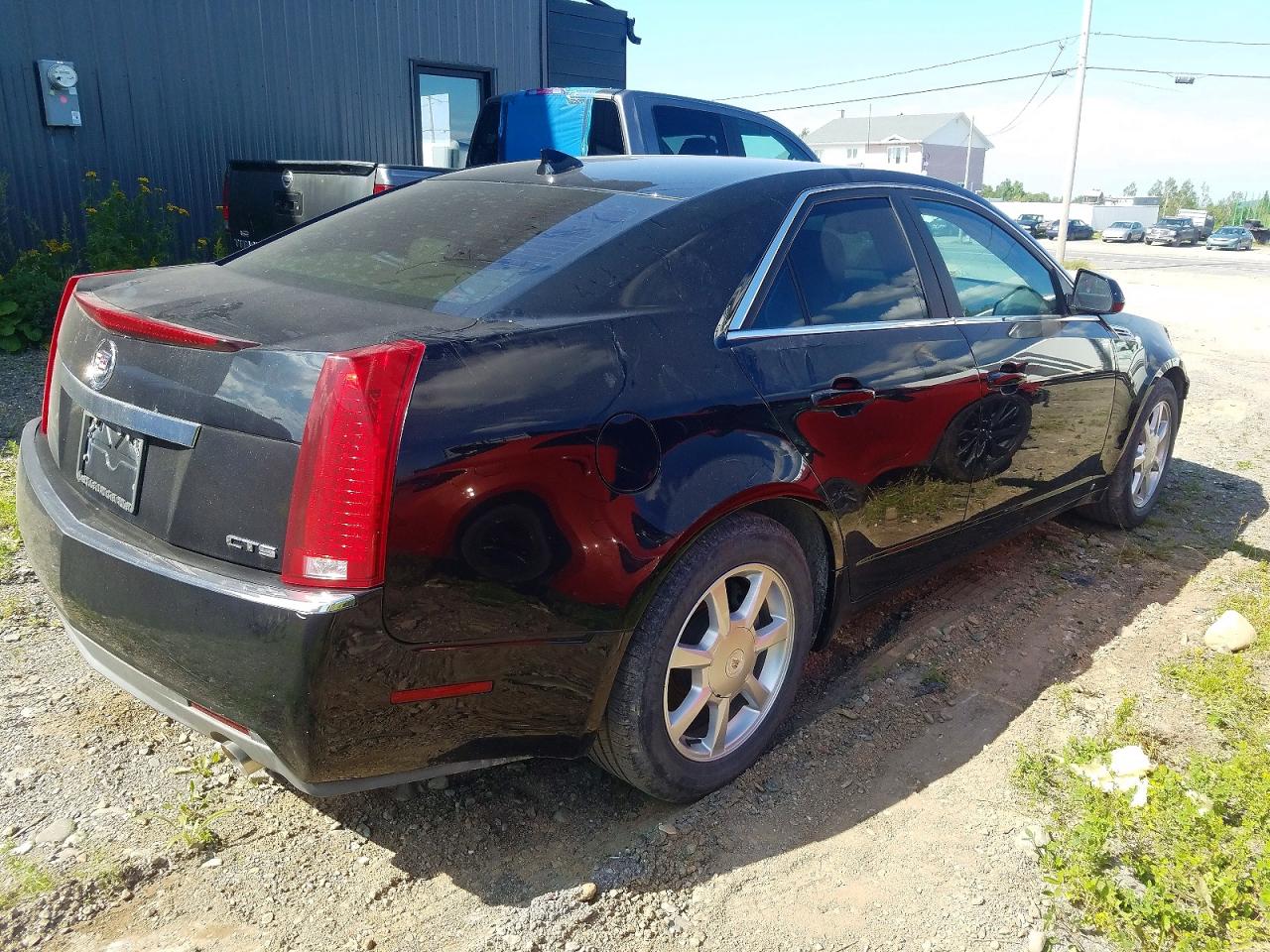 2009 Cadillac Cts Черный vin: 1G6DF577090121109