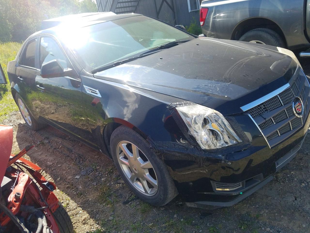 2009 Cadillac Cts Черный vin: 1G6DF577090121109