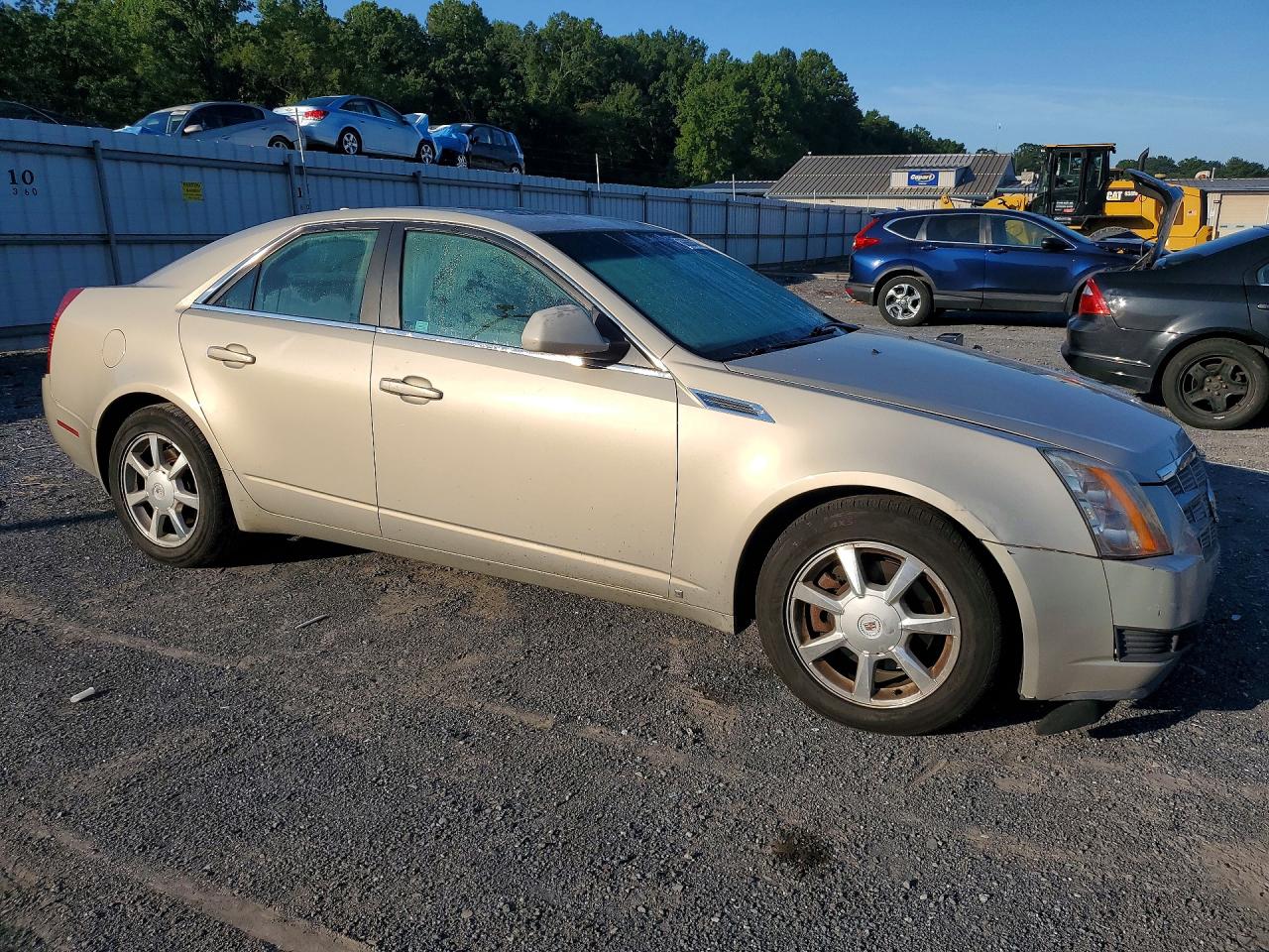 2009 Cadillac Cts Beige vin: 1G6DF577090124575
