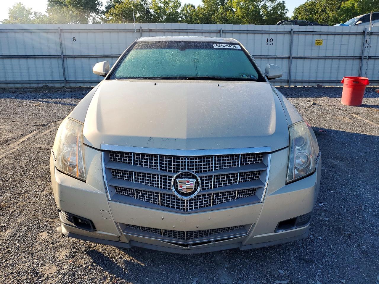 2009 Cadillac Cts Beige vin: 1G6DF577090124575