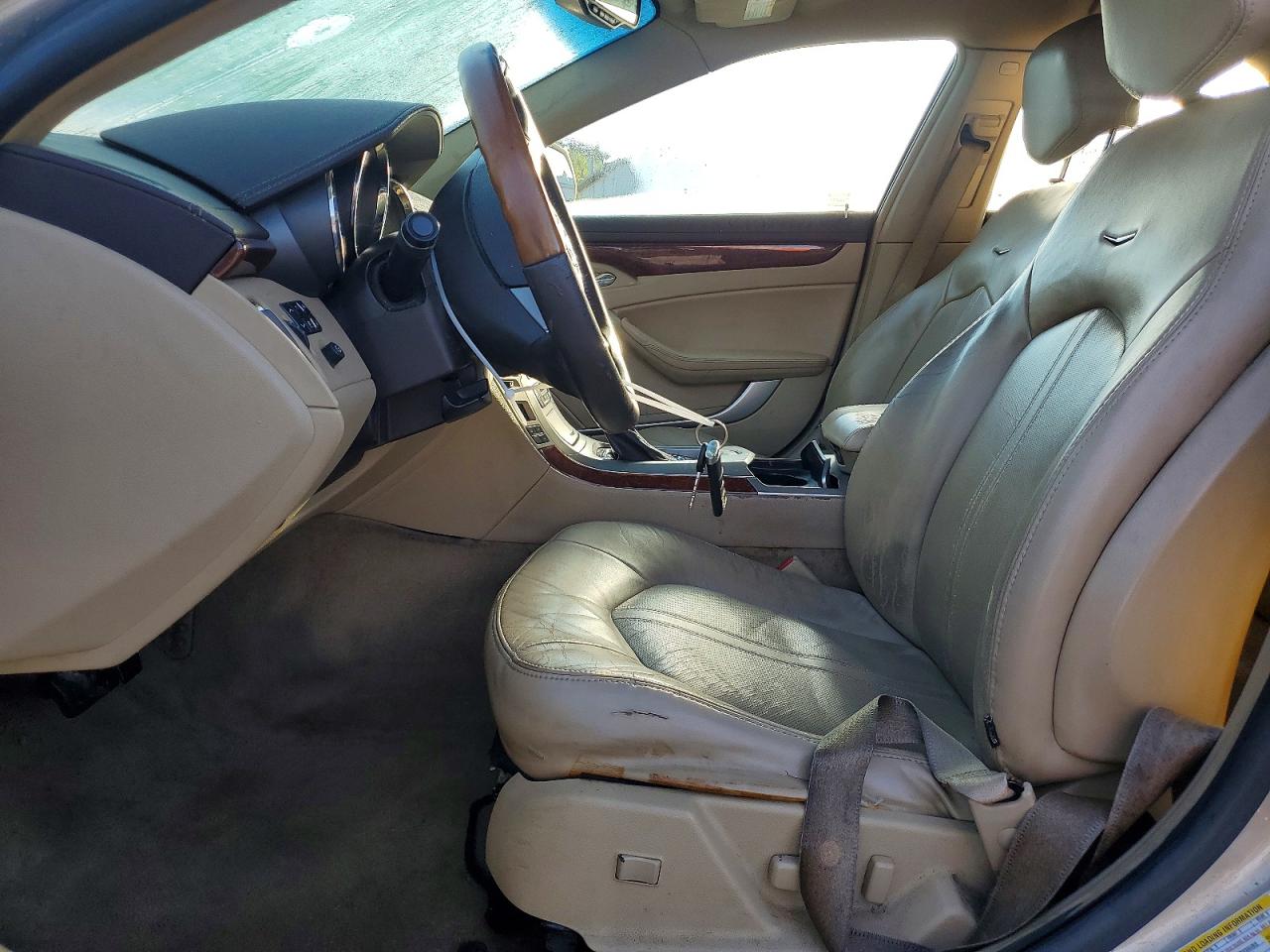 2009 Cadillac Cts Beige vin: 1G6DF577090124575