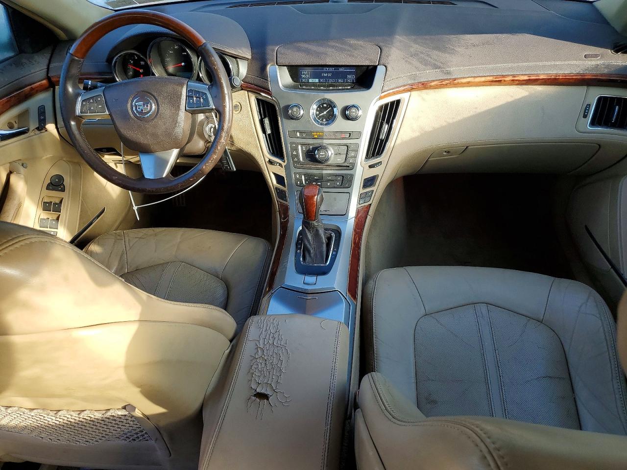 2009 Cadillac Cts Beige vin: 1G6DF577090124575