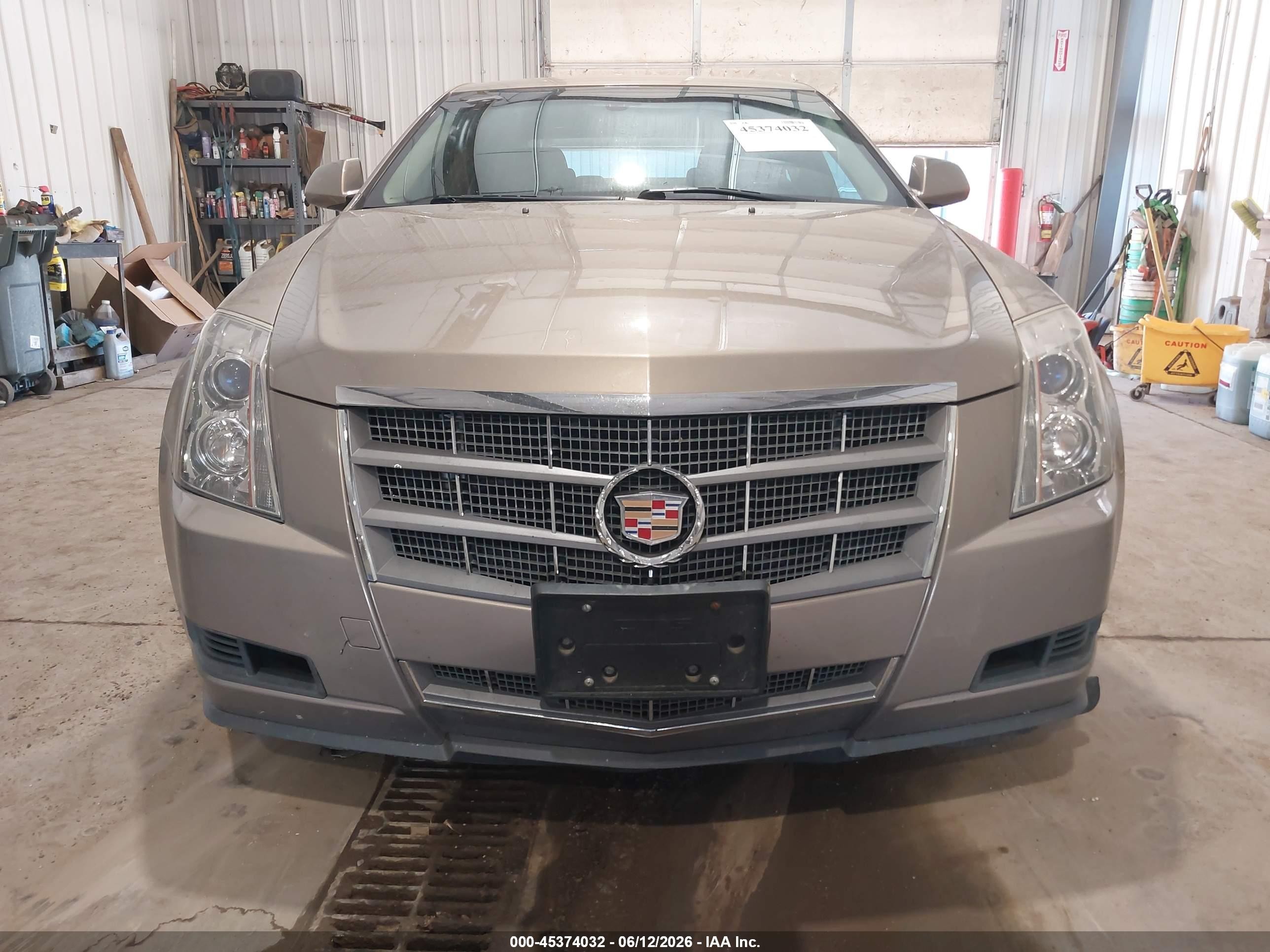 2008 Cadillac Cts Rwd W/1sa Beige vin: 1G6DF577180145644