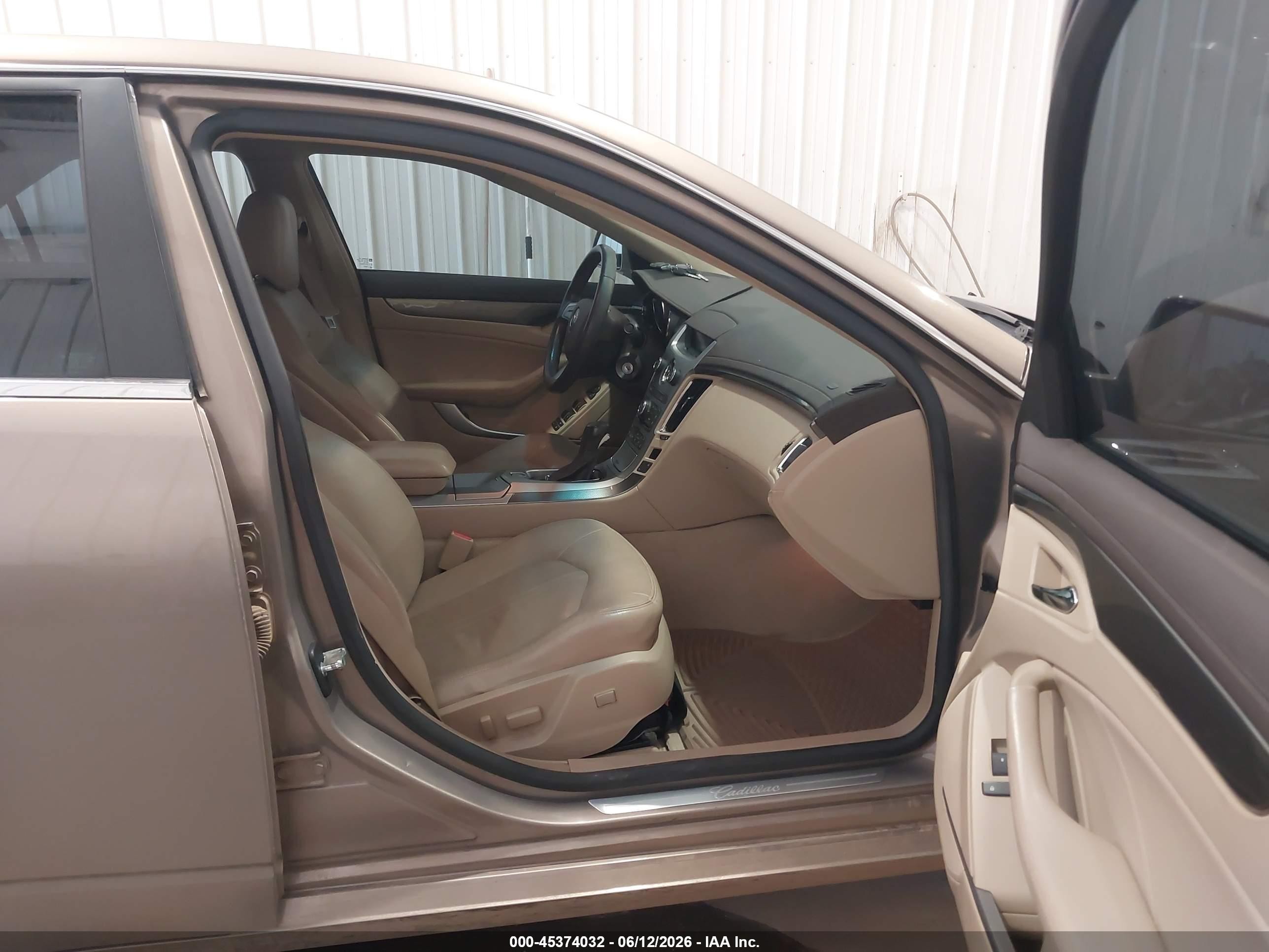 2008 Cadillac Cts Rwd W/1sa Beige vin: 1G6DF577180145644