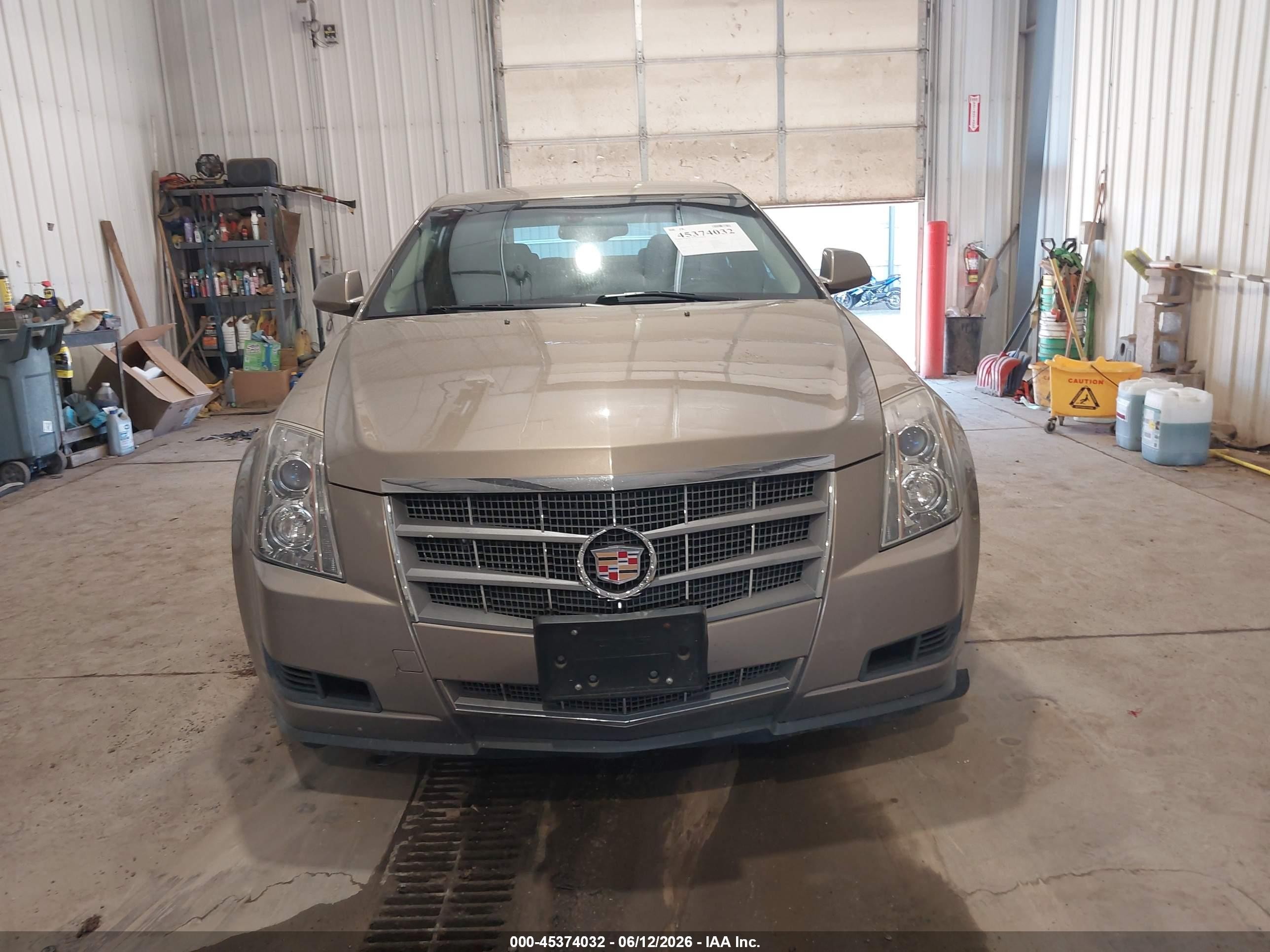2008 Cadillac Cts Rwd W/1sa Beige vin: 1G6DF577180145644