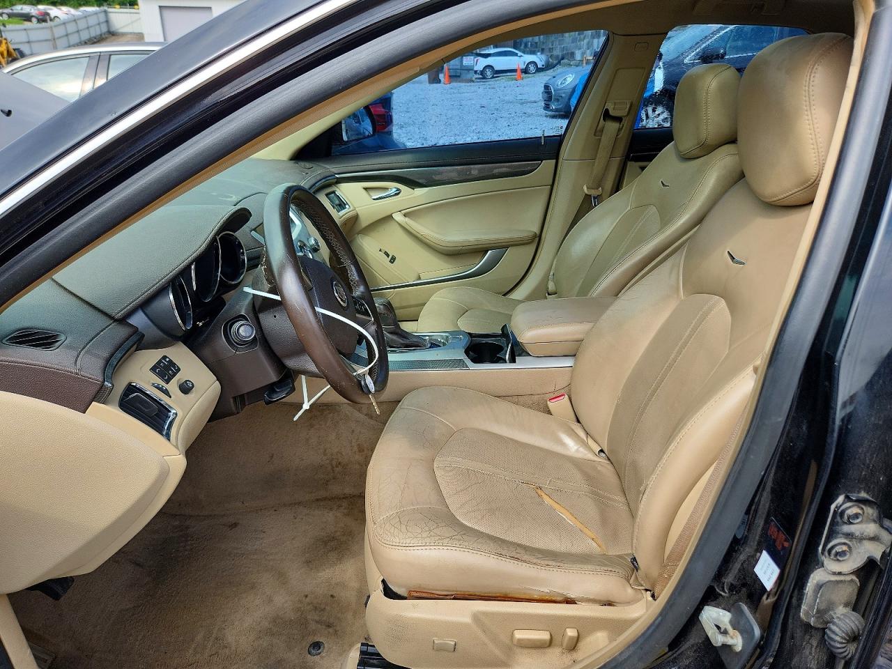 2009 Cadillac Cts Черный vin: 1G6DF577190123189