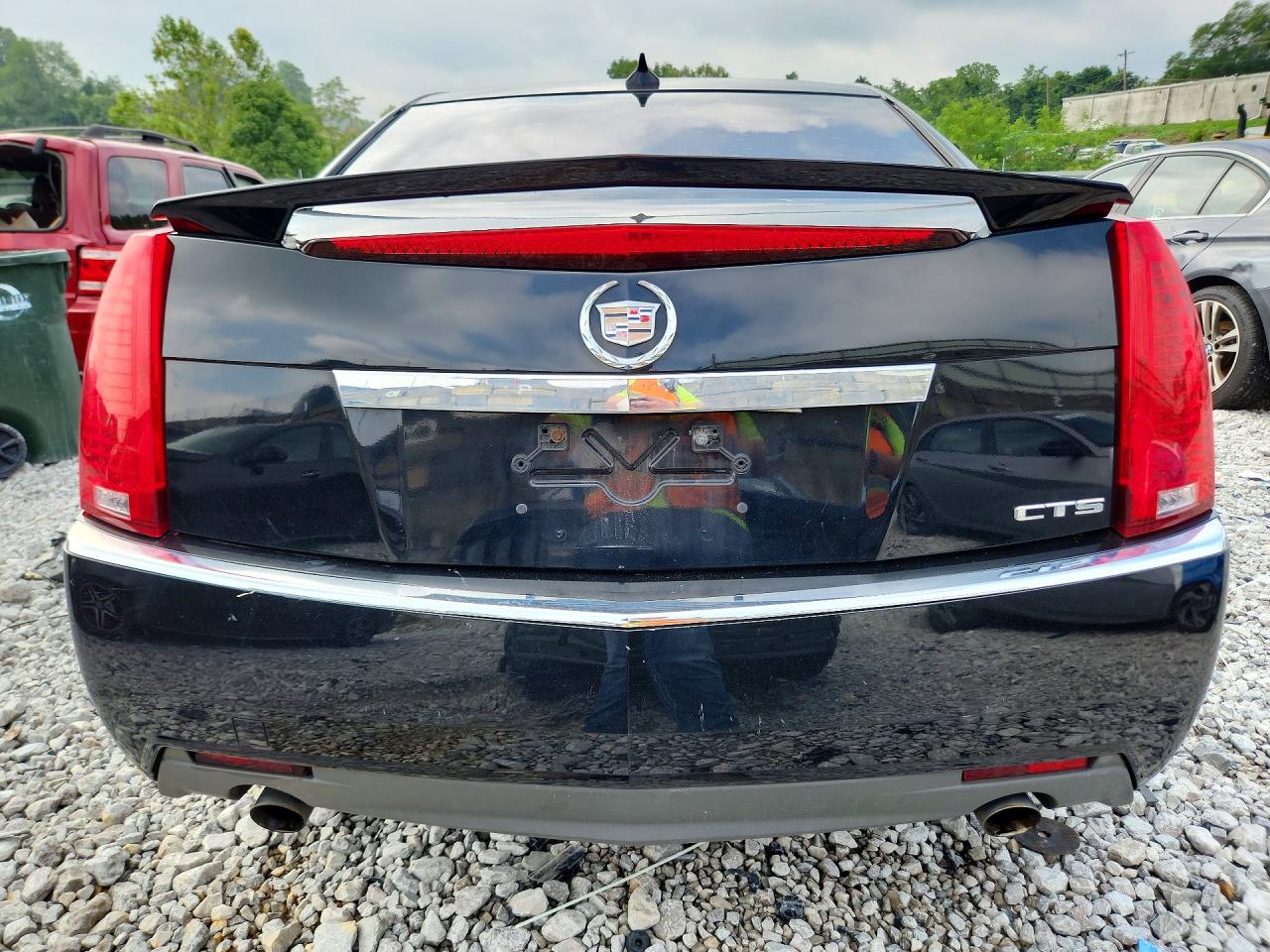 2009 Cadillac Cts Черный vin: 1G6DF577190123189