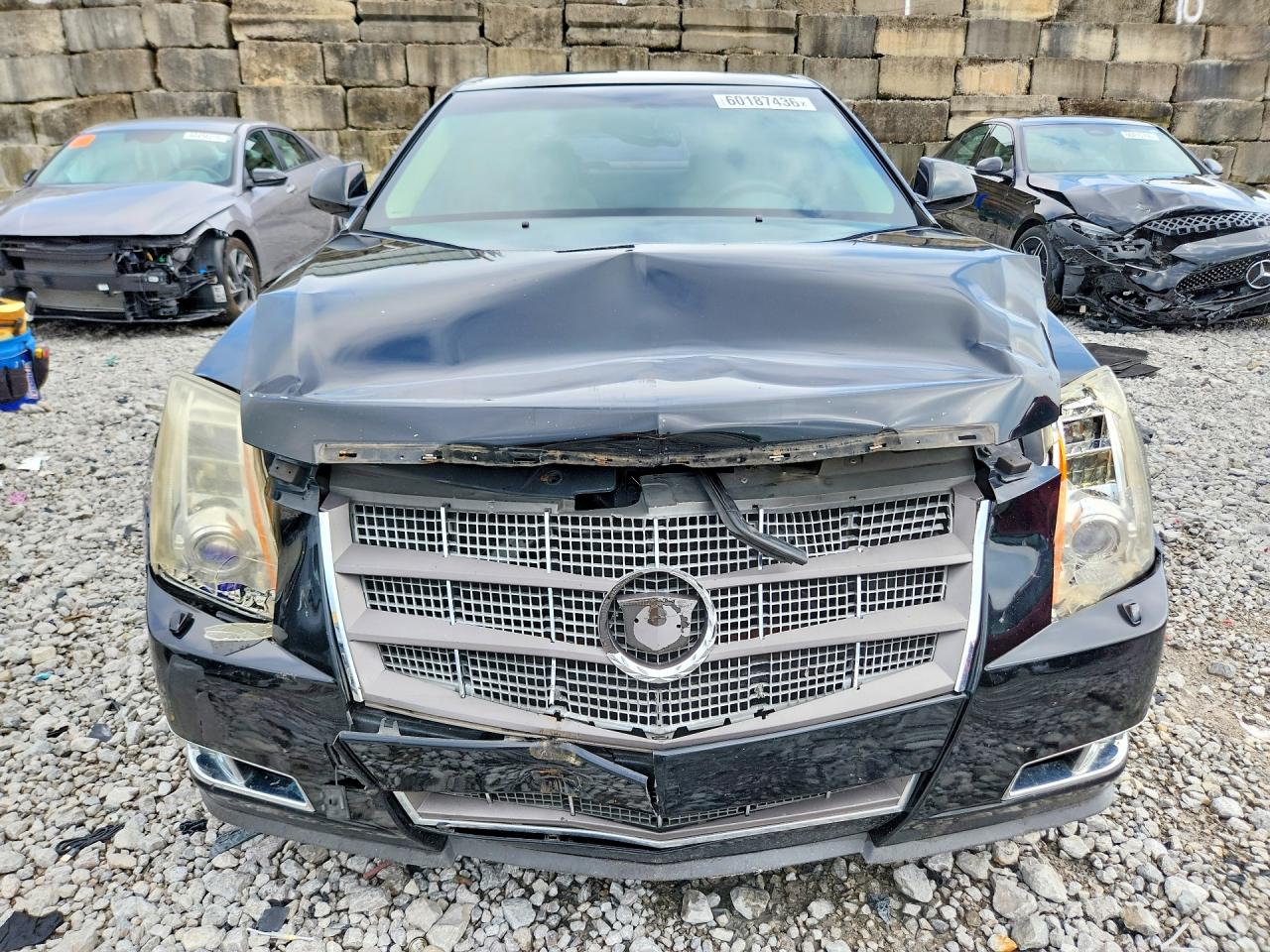 2009 Cadillac Cts Черный vin: 1G6DF577190123189