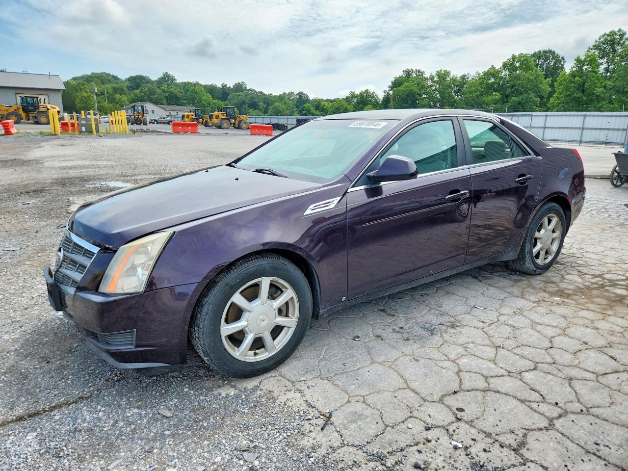 2009 Cadillac Cts Purple vin: 1G6DF577190130269