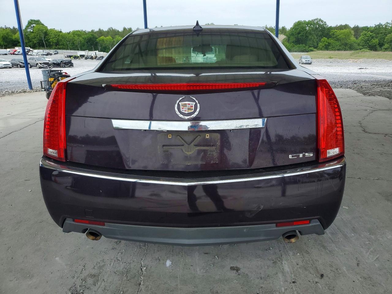 2009 Cadillac Cts Purple vin: 1G6DF577190173381