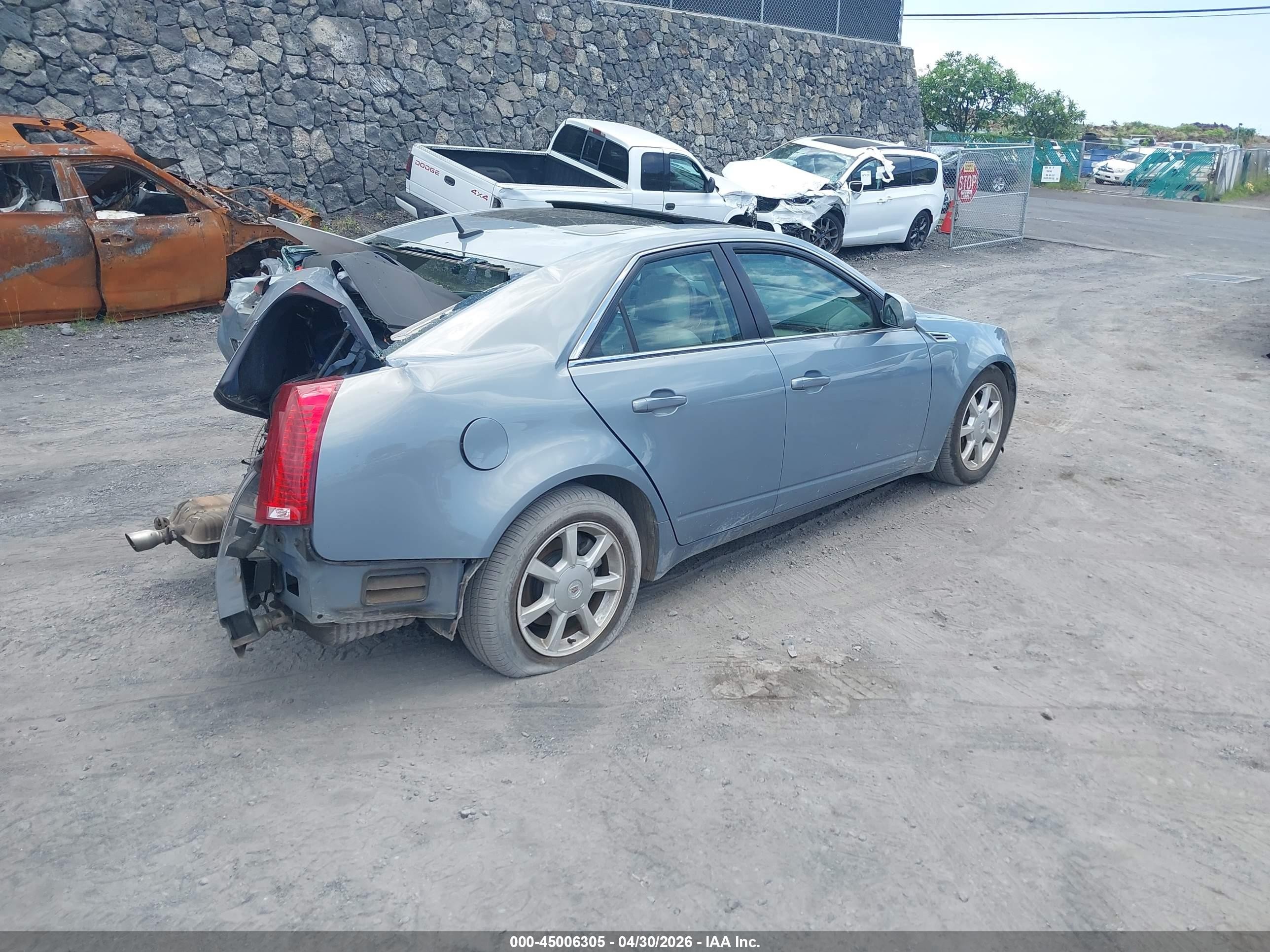 2008 Cadillac Cts Standard Gray vin: 1G6DF577280161562