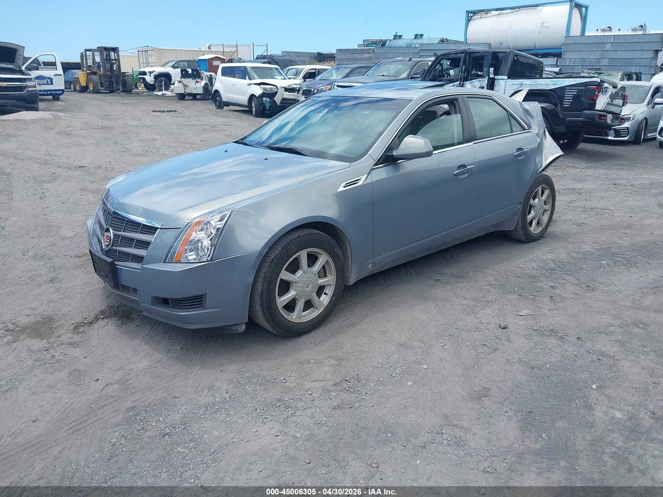 2008 Cadillac Cts Standard Gray vin: 1G6DF577280161562