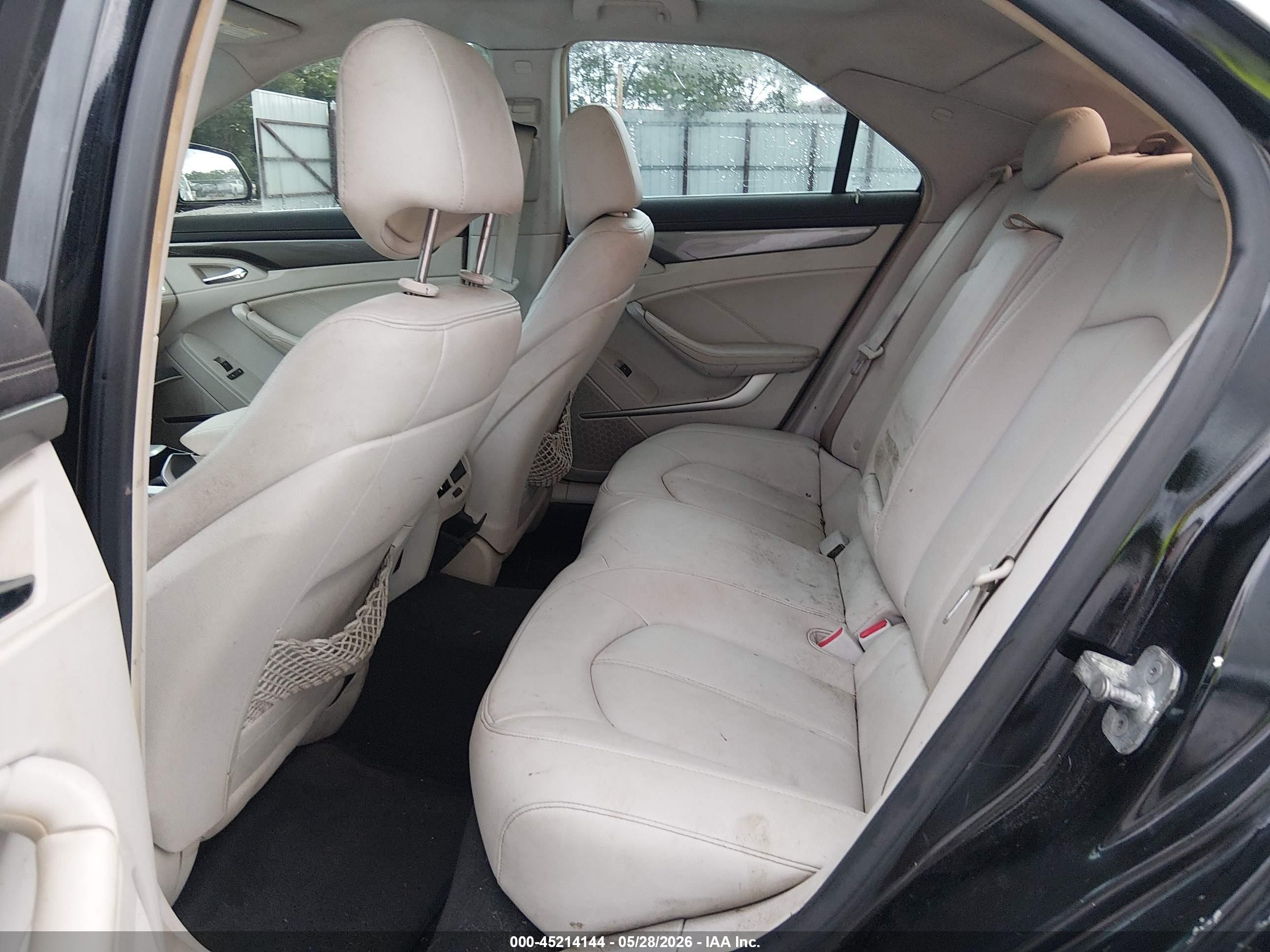 2008 Cadillac Cts Standard Черный vin: 1G6DF577280174893