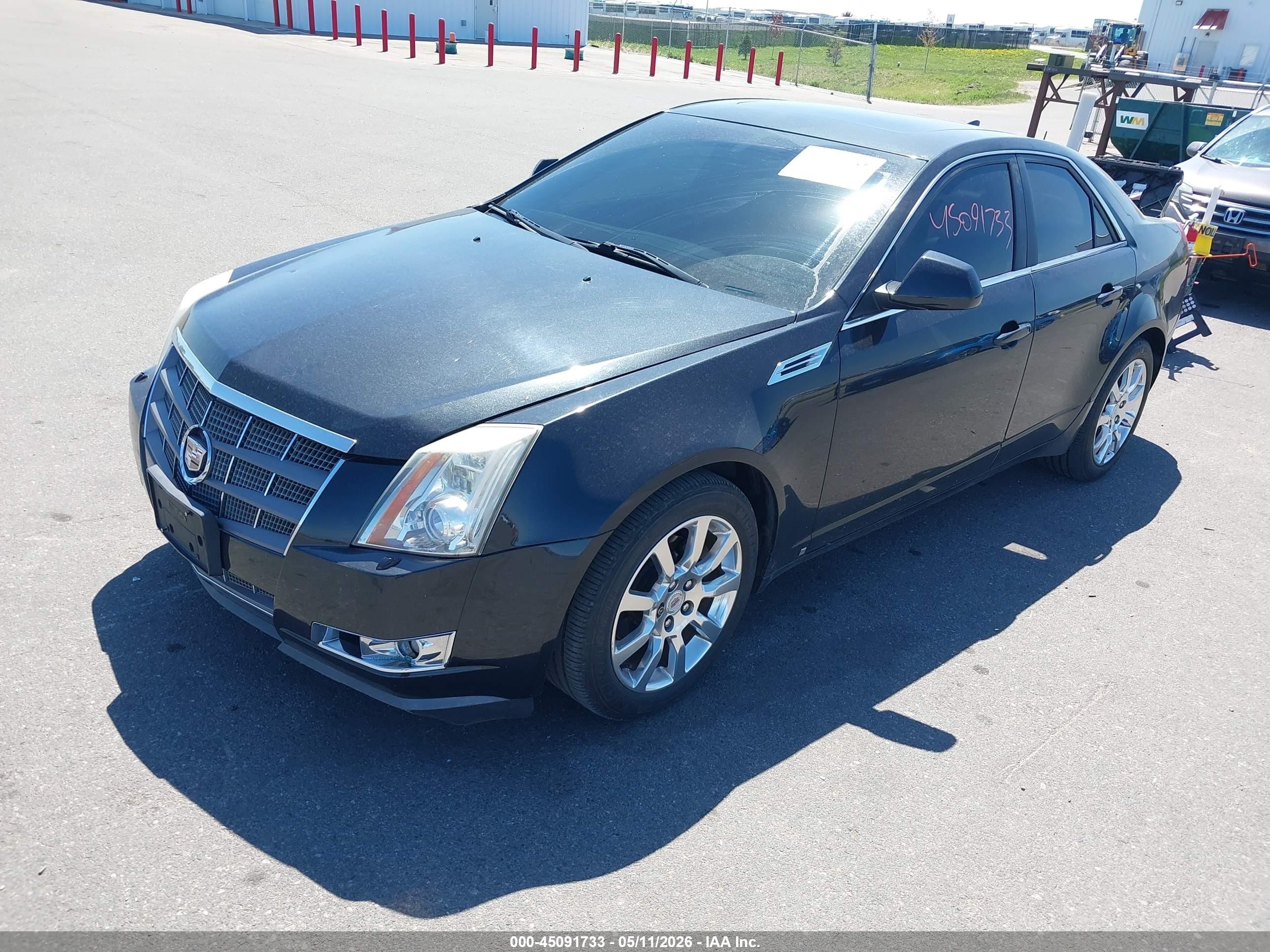 2009 Cadillac Cts Standard Black vin: 1G6DF577290116963