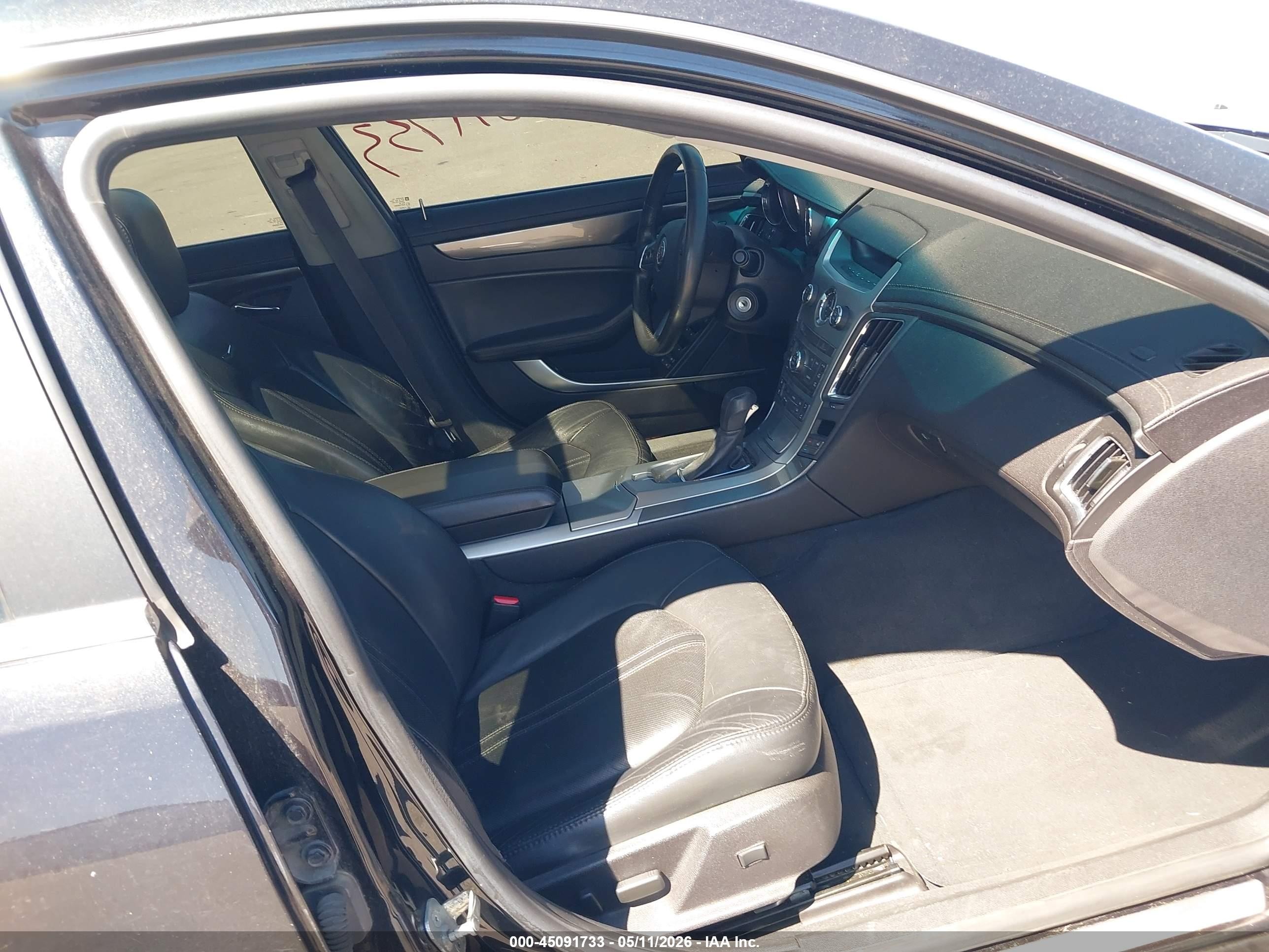 2009 Cadillac Cts Standard Black vin: 1G6DF577290116963