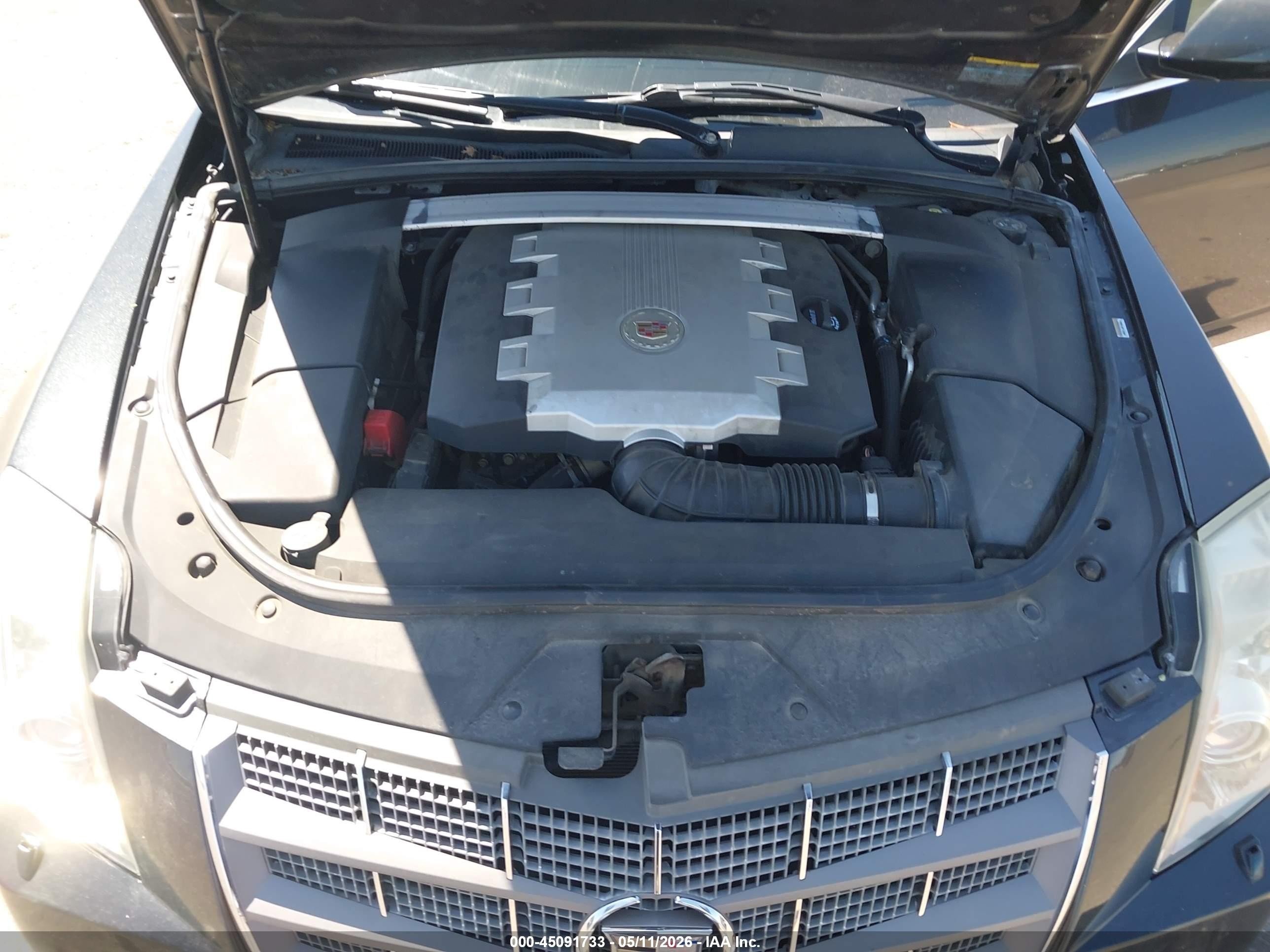 2009 Cadillac Cts Standard Black vin: 1G6DF577290116963