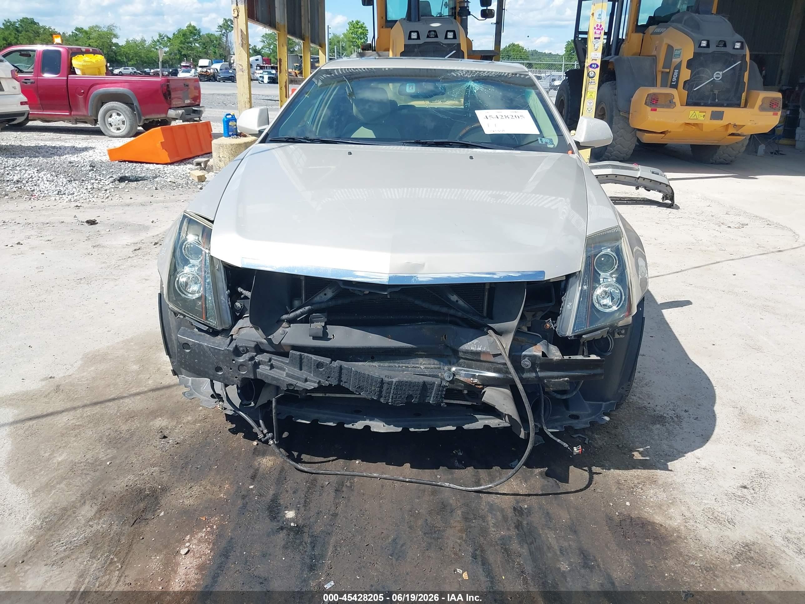 2009 Cadillac Cts Rwd W/1sa Beige vin: 1G6DF577290119538