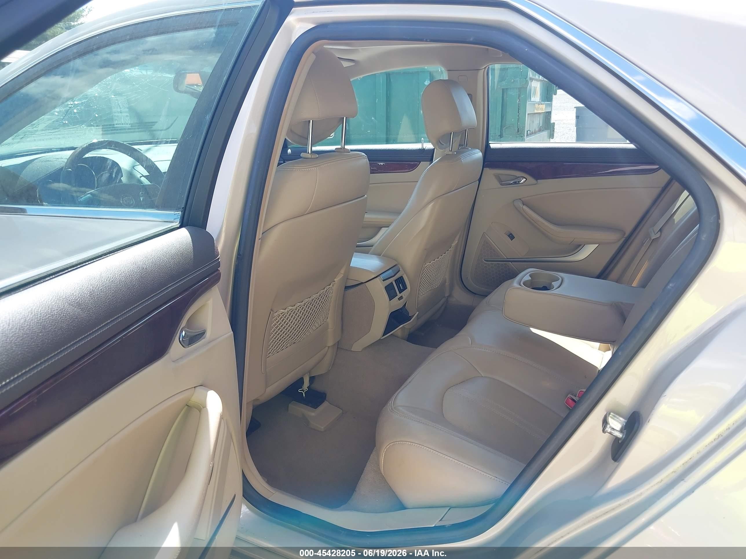 2009 Cadillac Cts Rwd W/1sa Beige vin: 1G6DF577290119538