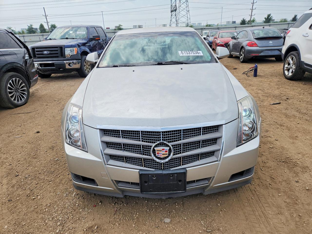 2008 Cadillac Cts Silver vin: 1G6DF577380139487