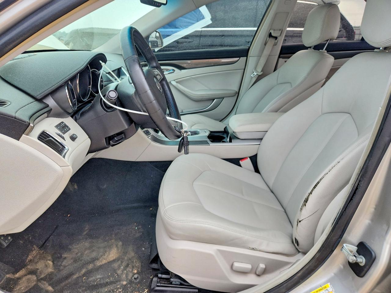 2008 Cadillac Cts Silver vin: 1G6DF577380139487