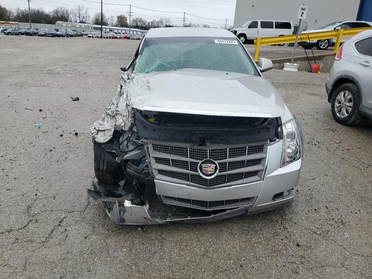 2008 Cadillac Cts Silver vin: 1G6DF577380140350