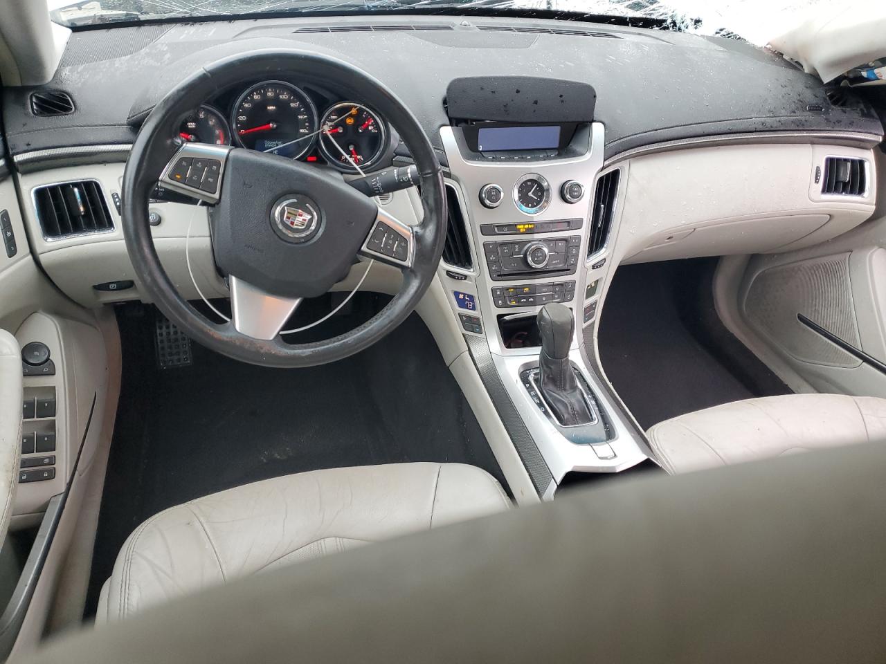 2008 Cadillac Cts Silver vin: 1G6DF577380140350