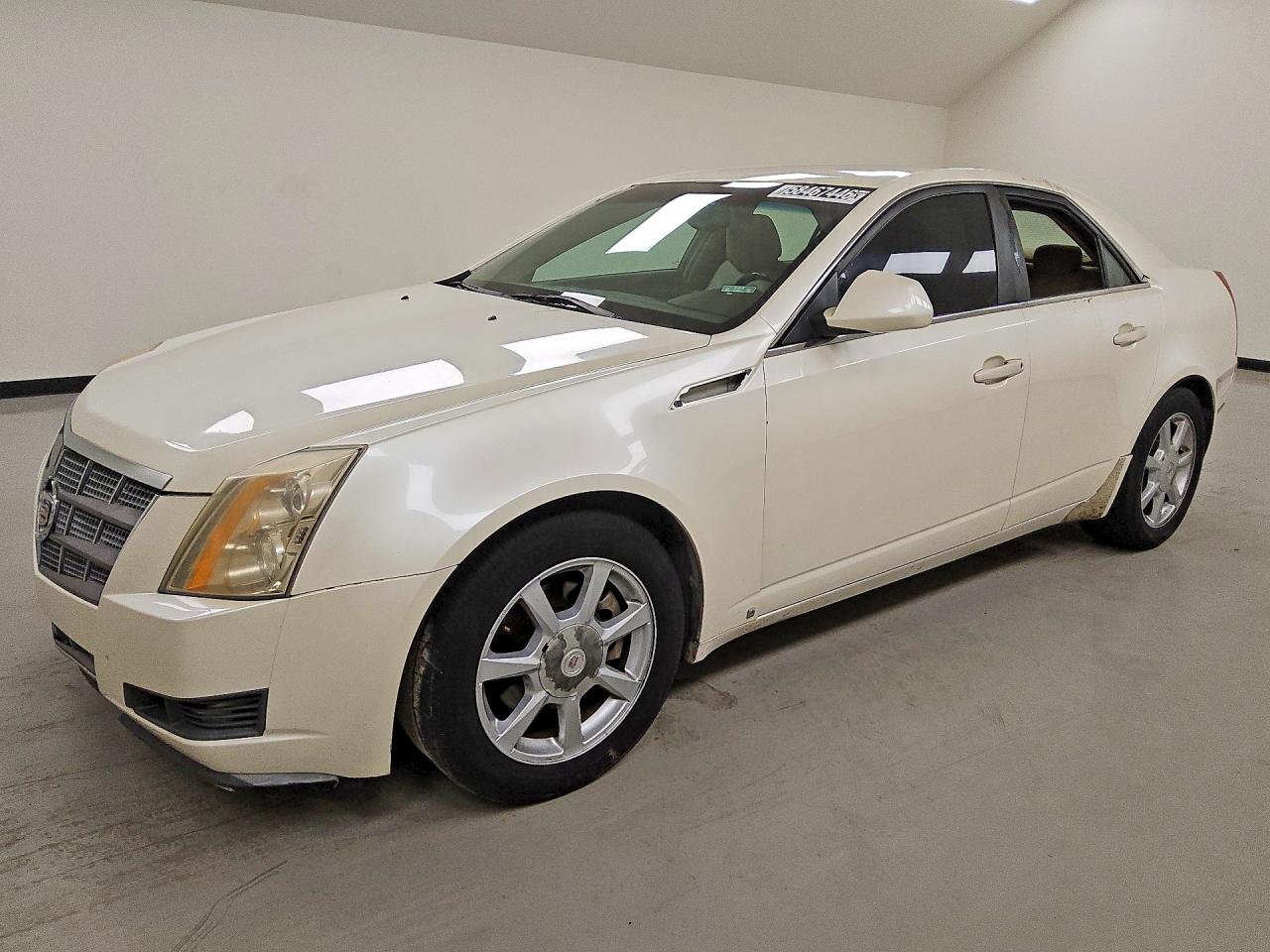 2008 Cadillac Cts Белый vin: 1G6DF577380194991