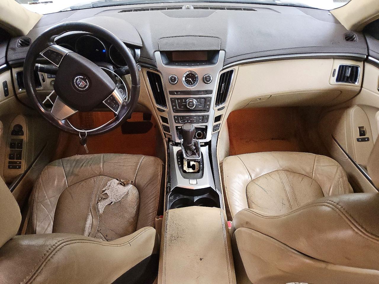 2008 Cadillac Cts White vin: 1G6DF577380194991