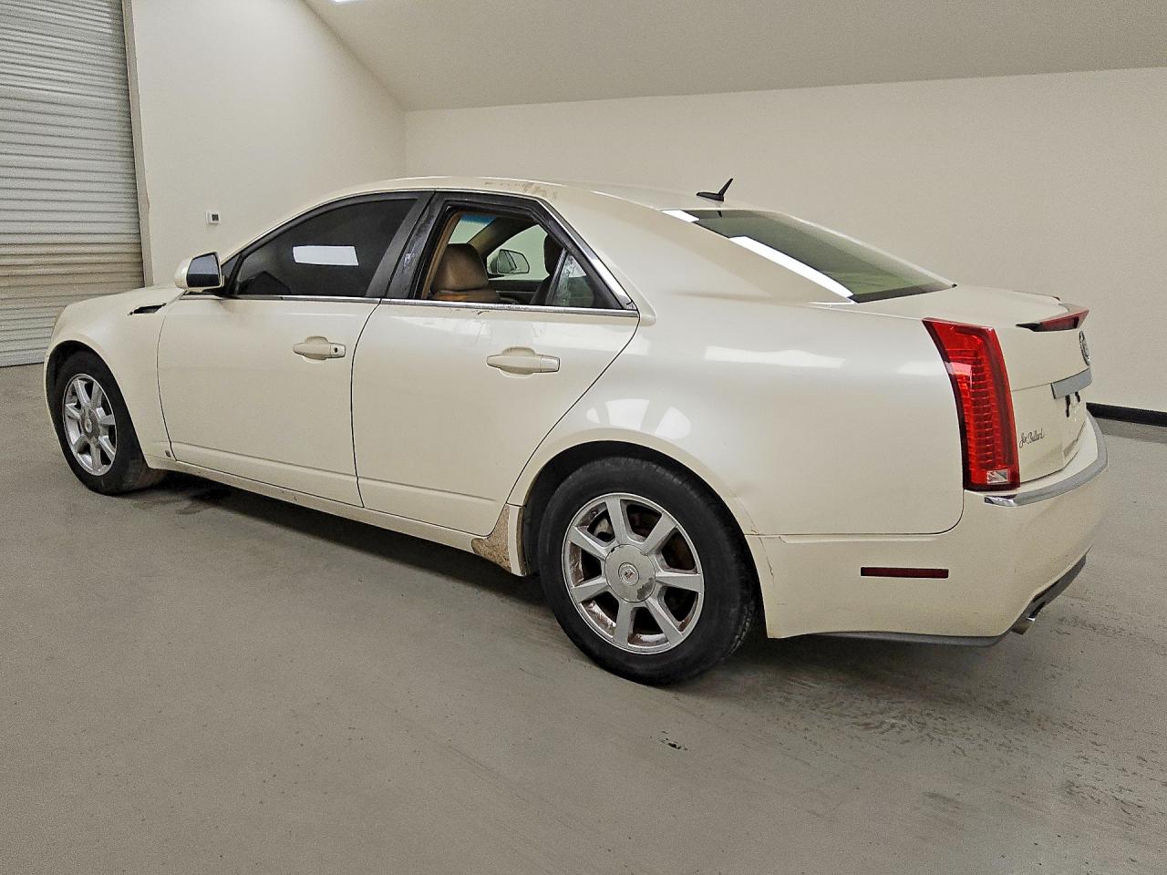 2008 Cadillac Cts White vin: 1G6DF577380194991