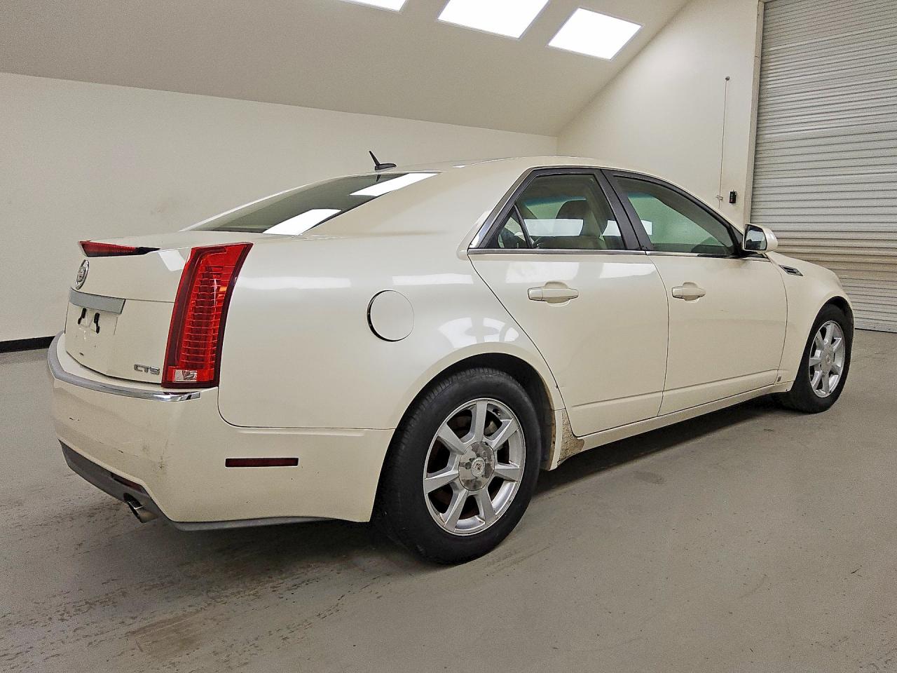 2008 Cadillac Cts White vin: 1G6DF577380194991