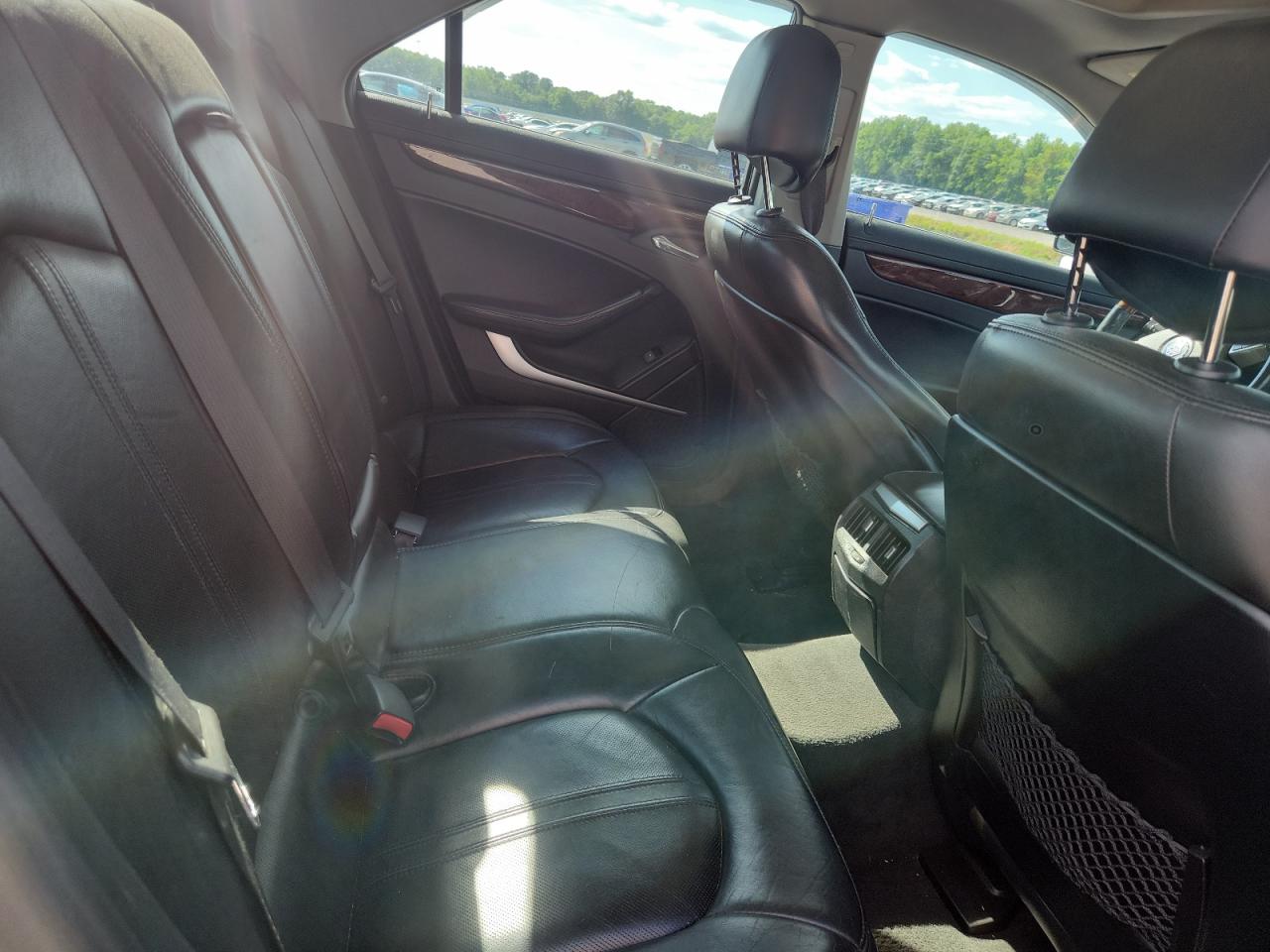 2009 Cadillac Cts Black vin: 1G6DF577390126577