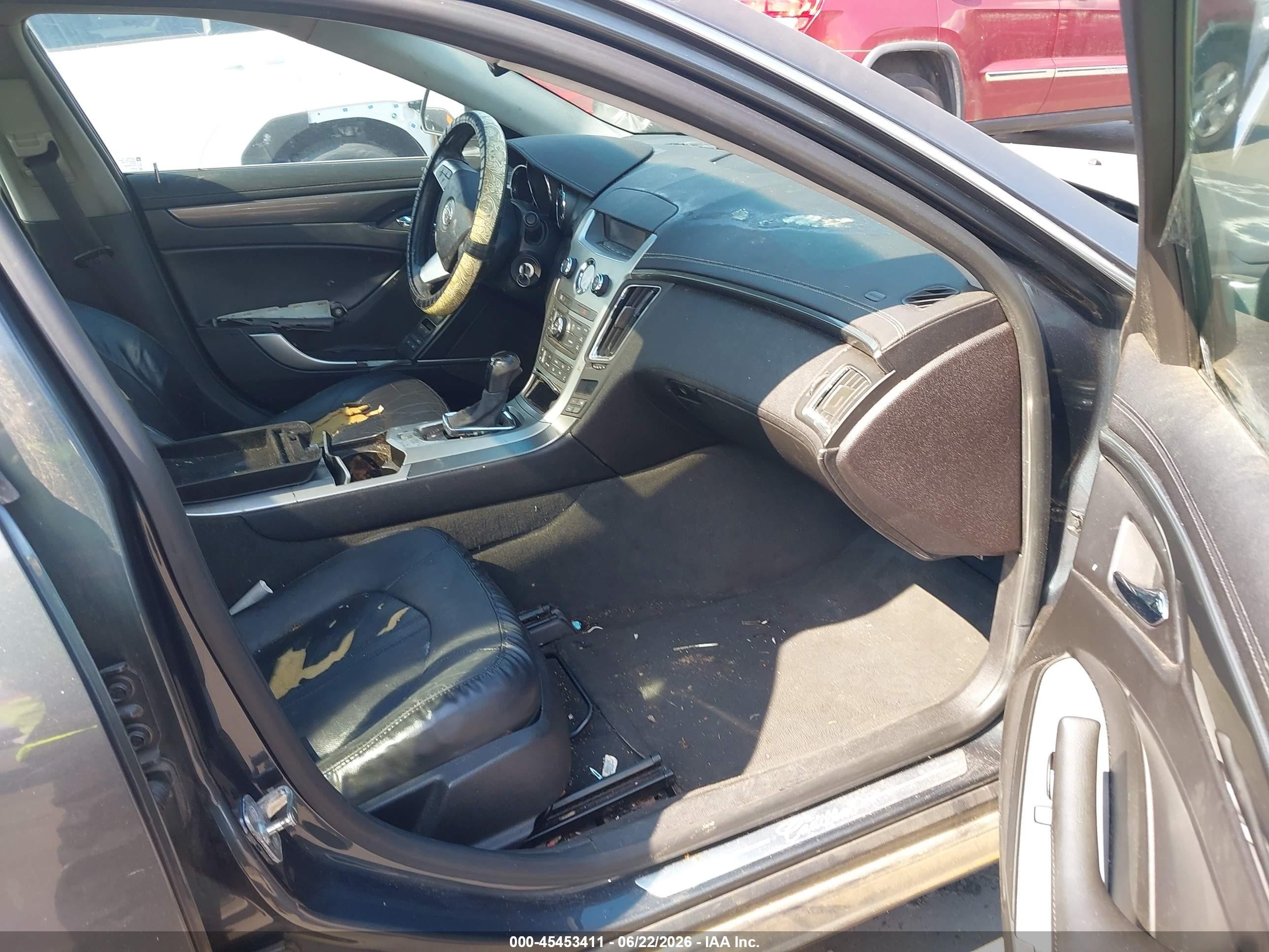 2009 Cadillac Cts Rwd W/1sa Gray vin: 1G6DF577390160647