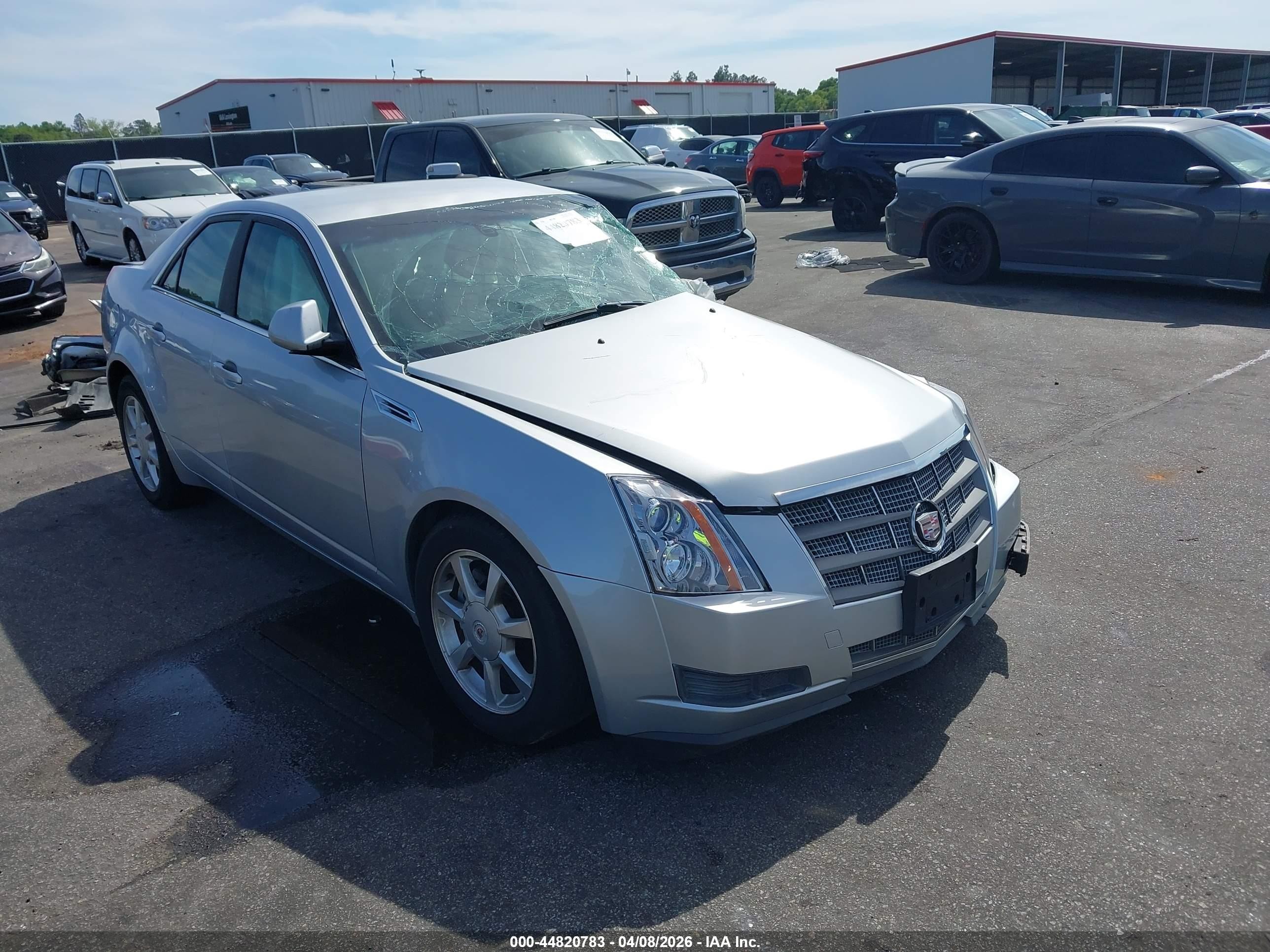 2009 Cadillac Cts Standard Silver vin: 1G6DF577390163046