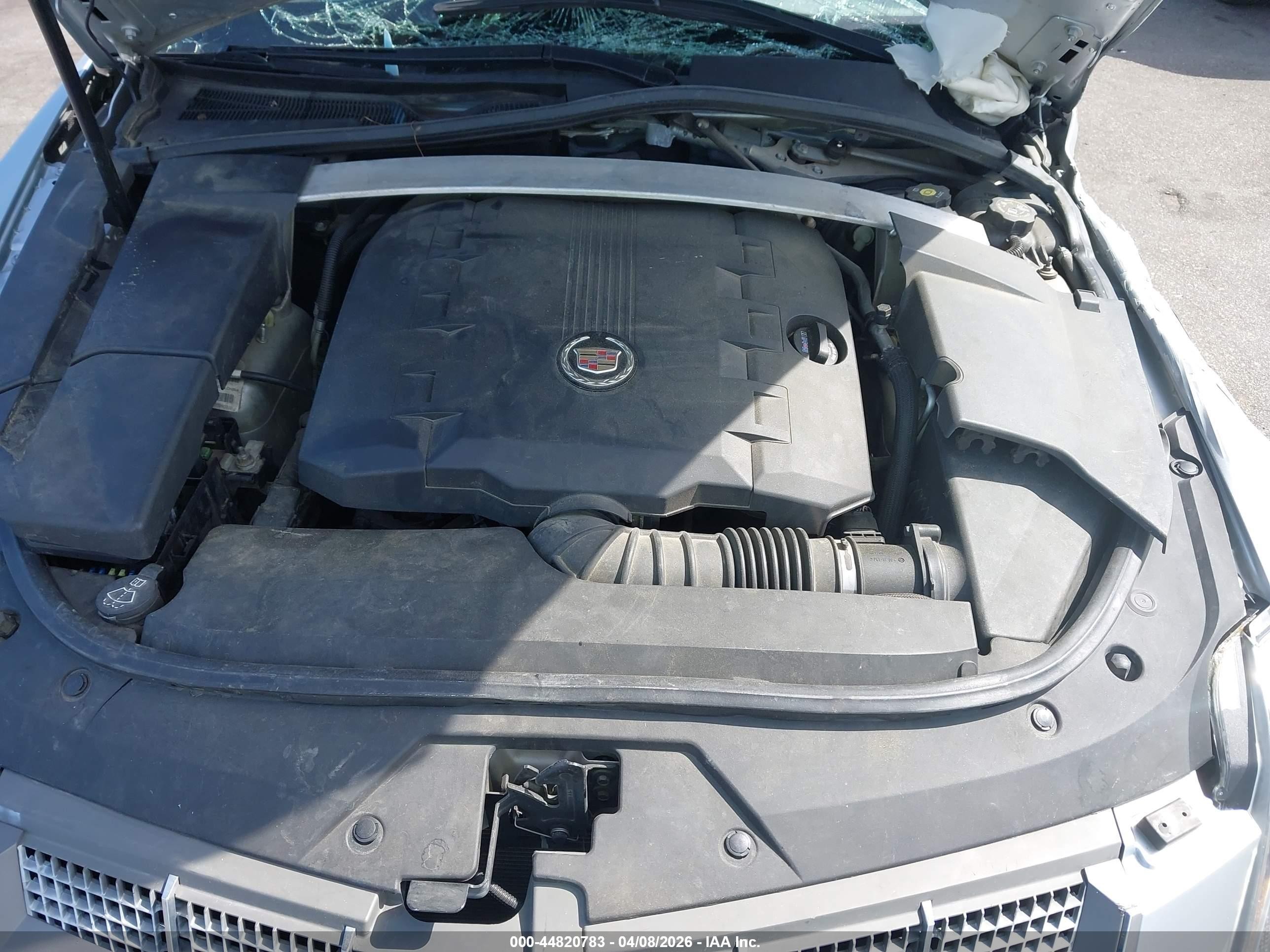 2009 Cadillac Cts Standard Silver vin: 1G6DF577390163046