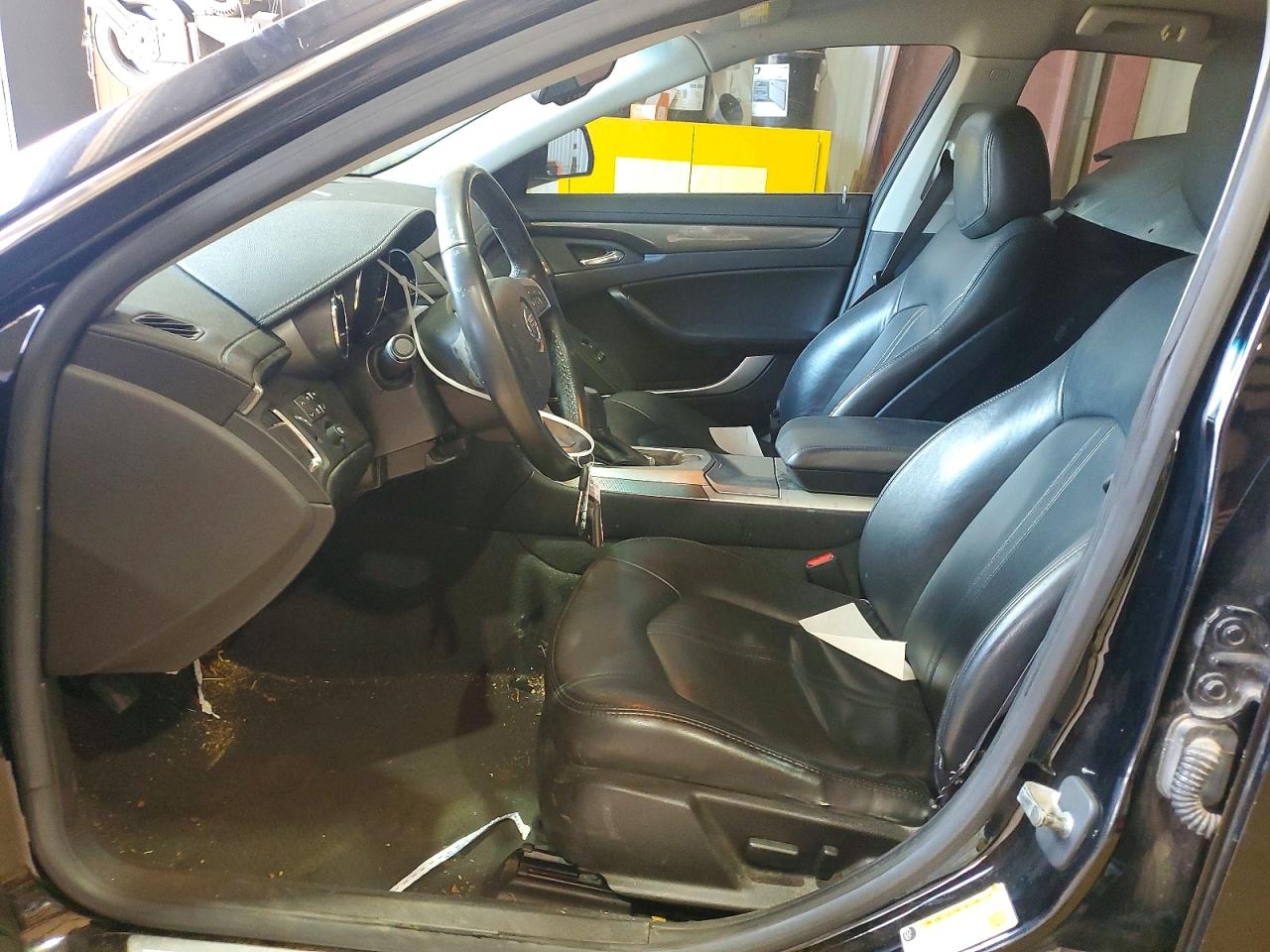 2009 Cadillac Cts Black vin: 1G6DF577390165606